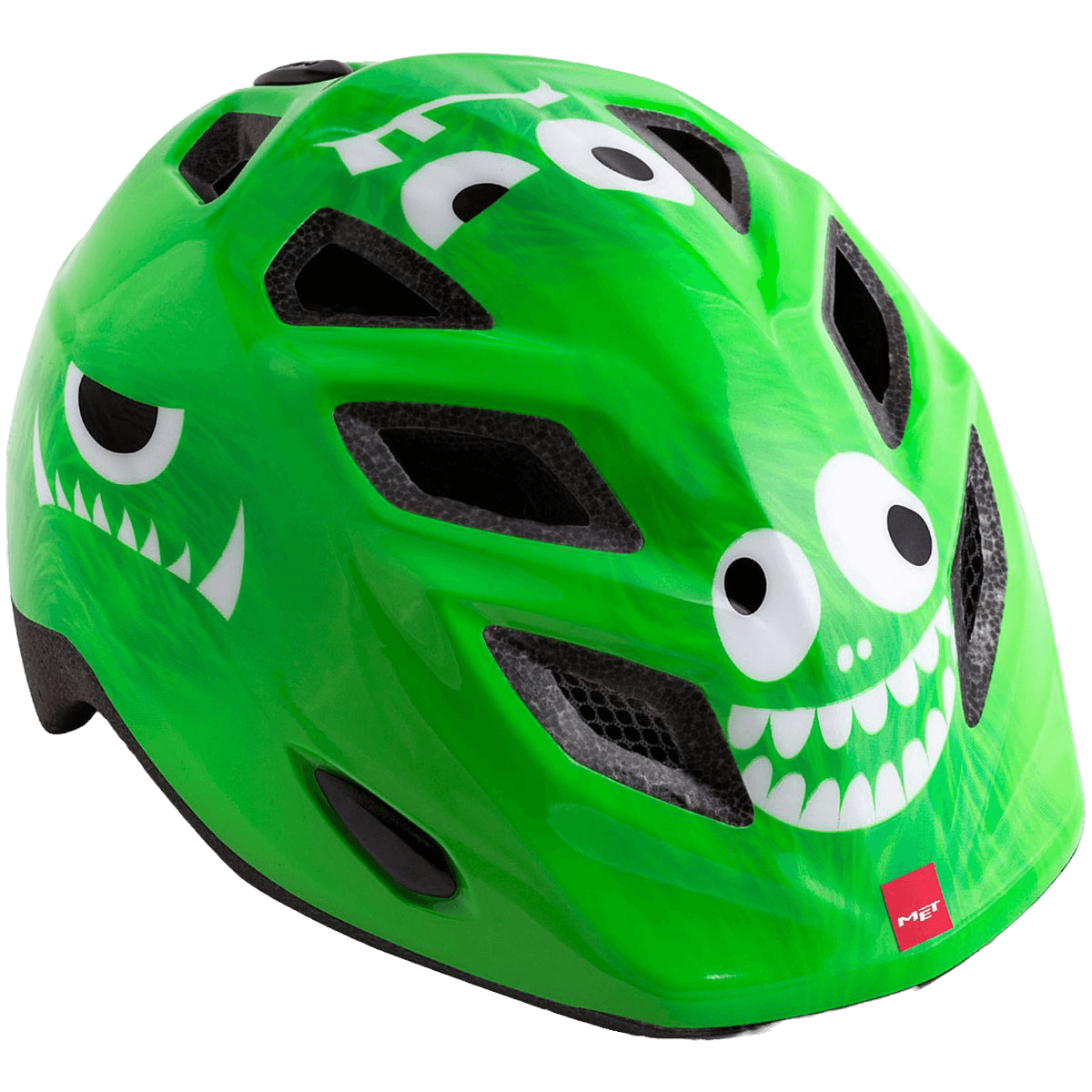 Dječja kaciga za bicikl MET ELFO green monsters