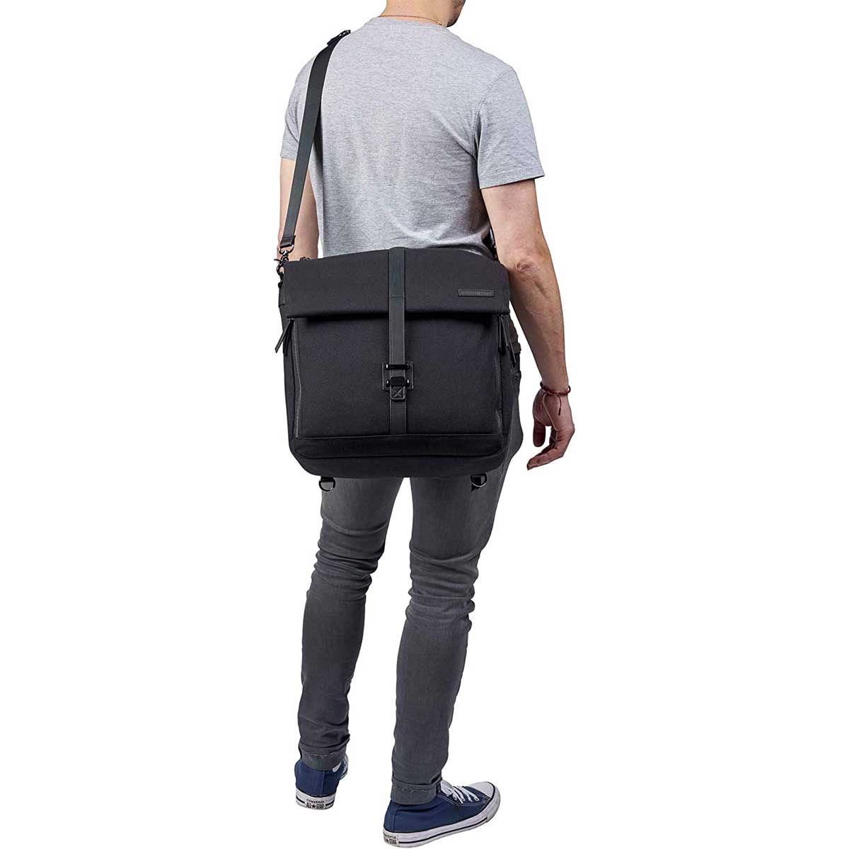 Torba / ruksak za previjanje BabaBing Day Tripper Meta Black 7