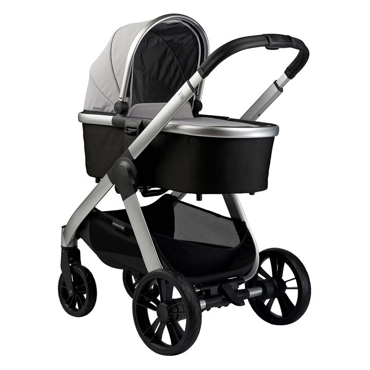 Dječja kolica 4u1 Bababing Raffi Vapour Grey + RECARO Salia Elite 3