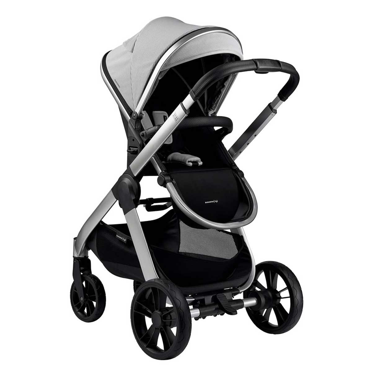 Dječja kolica 4u1 Bababing Raffi Vapour Grey + RECARO Avan + Isofix 7