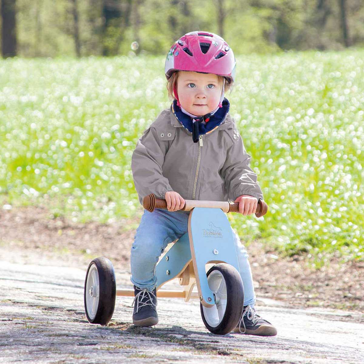 Drveni bicikl bez pedala & tricikl Pinolino Charlie plavi 5