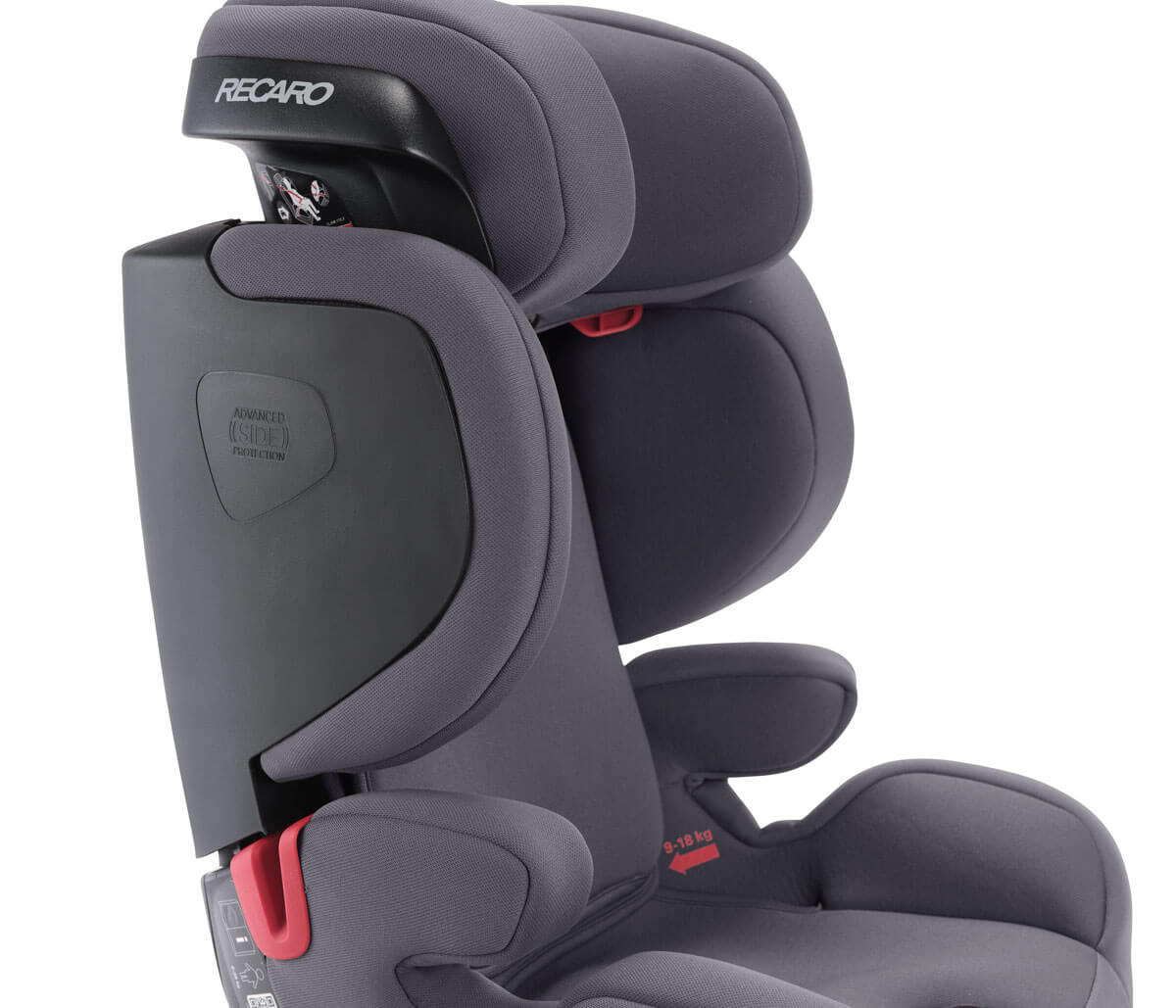 djecja-autosjedalica-recaro-tian-9-36-kg dodatna bocna zastita