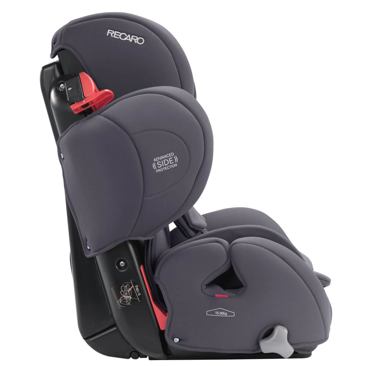 Dječja autosjedalica RECARO Young Sport Hero [9-36 kg] Mat Black 5