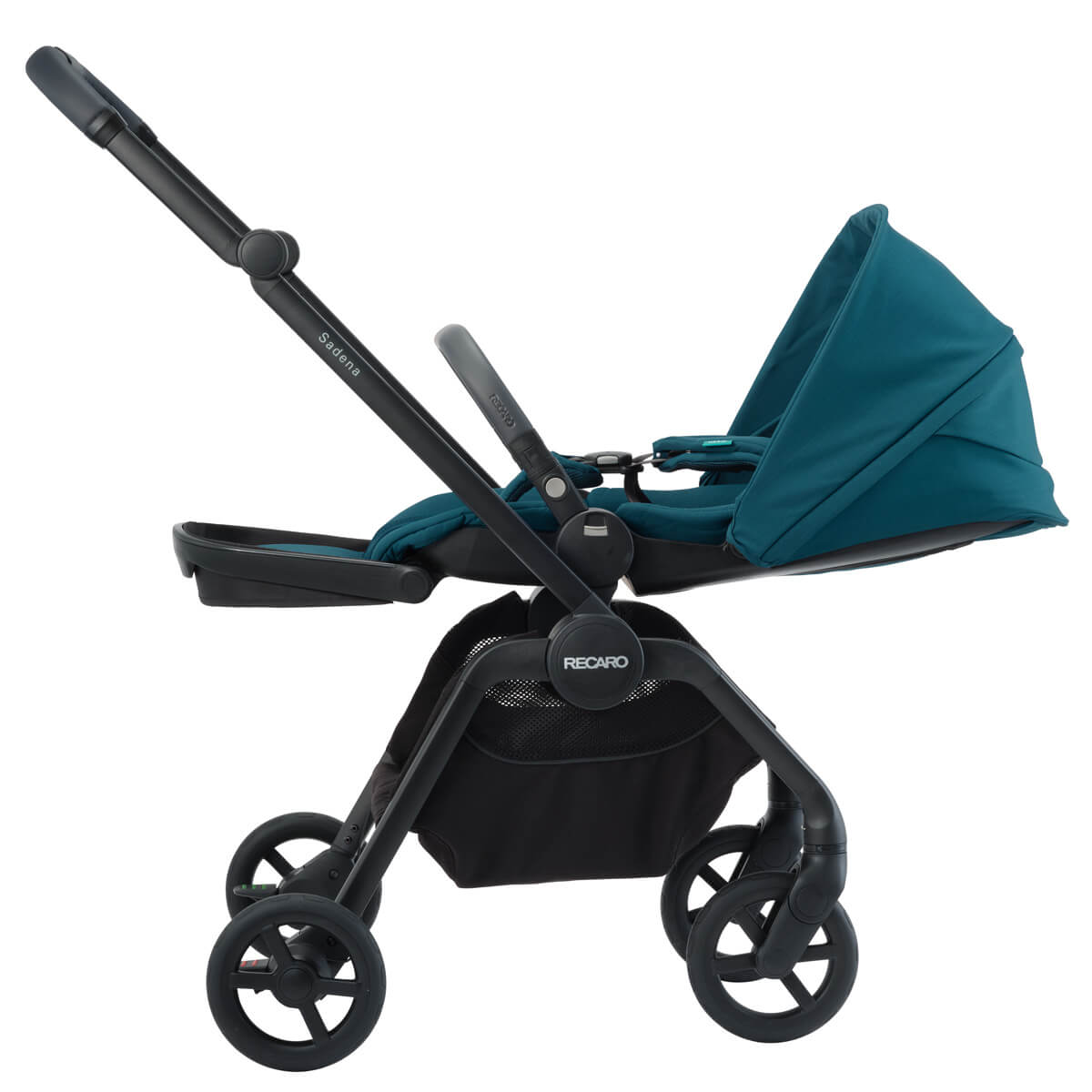 Dječja kolica 4u1 RECARO Sadena + autosjedalica Salia Elite [Frozen Blue] 11