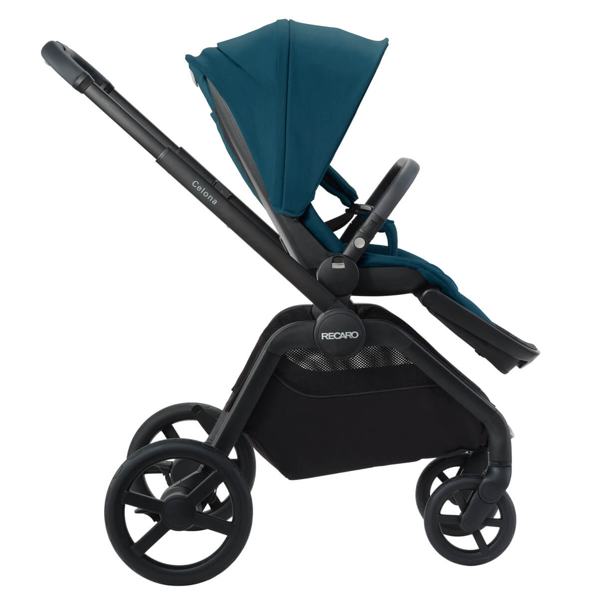 Dječja kolica 2u1 RECARO Celona s košarom za bebu [Teal Green] 1