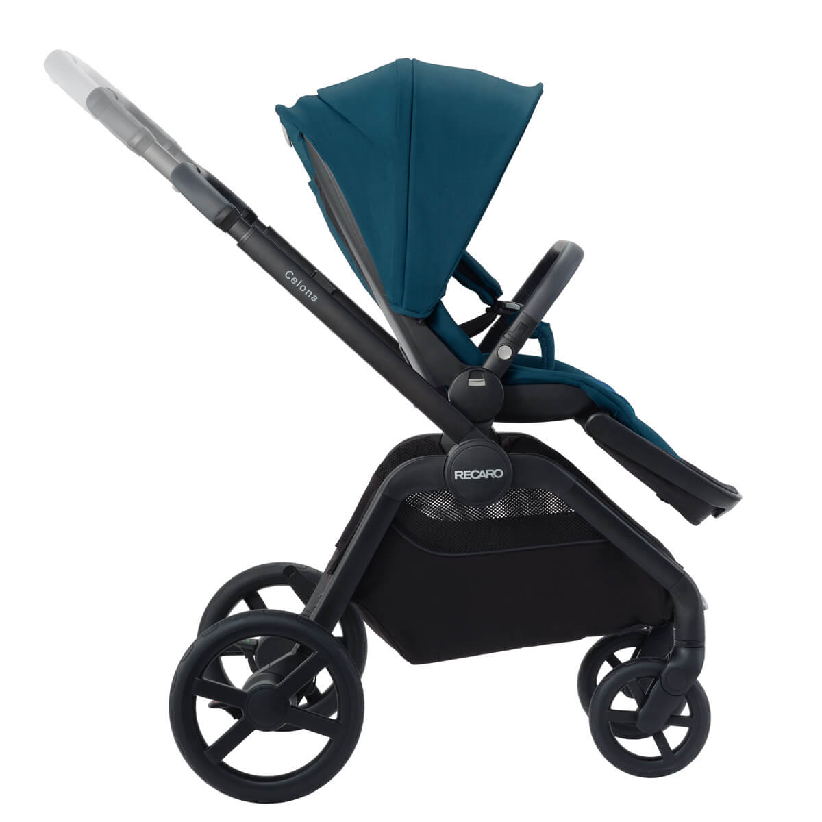 Dječja kolica 2u1 RECARO Celona s košarom za bebu [Teal Green] 2