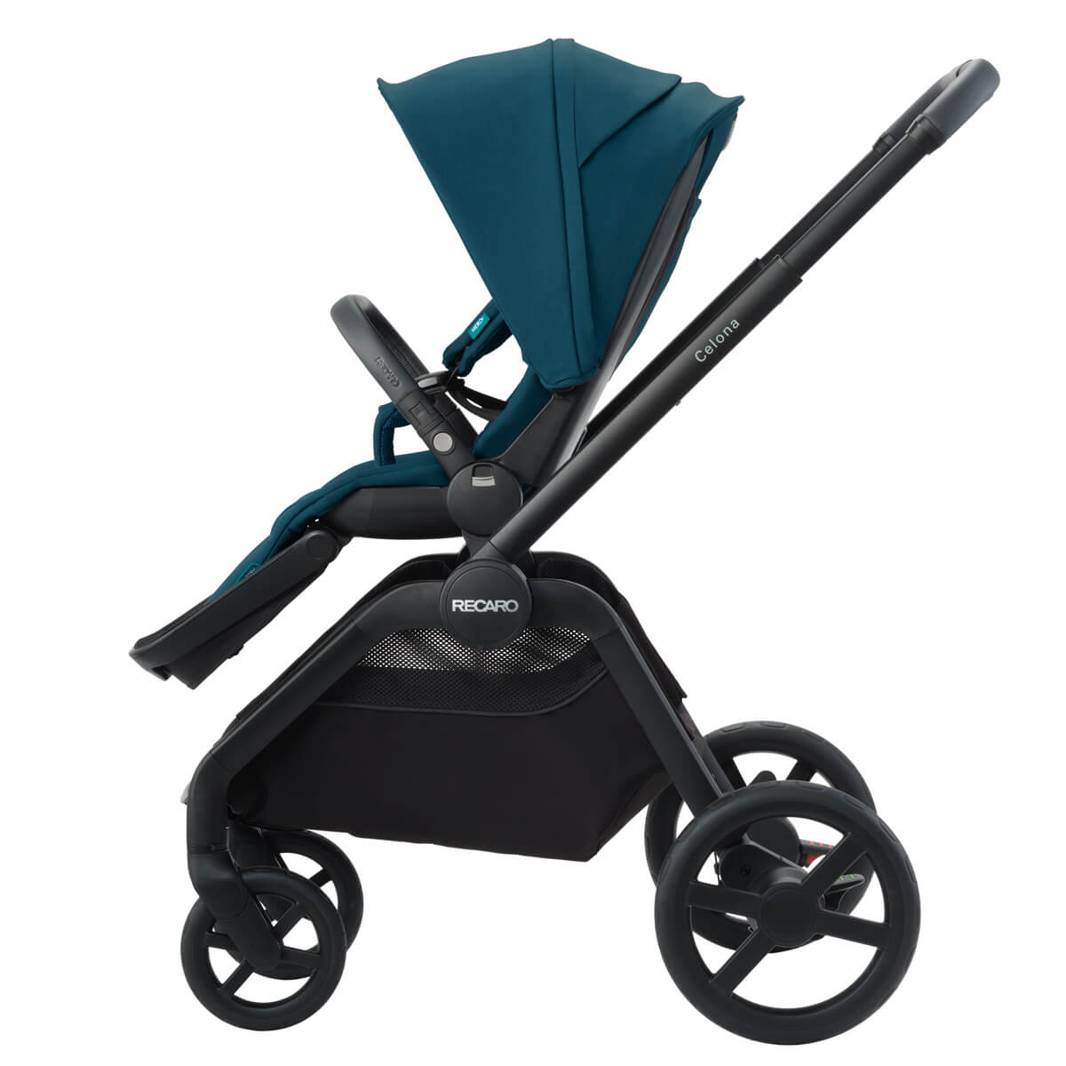 Dječja kolica 2u1 RECARO Celona s košarom za bebu [Teal Green] 16