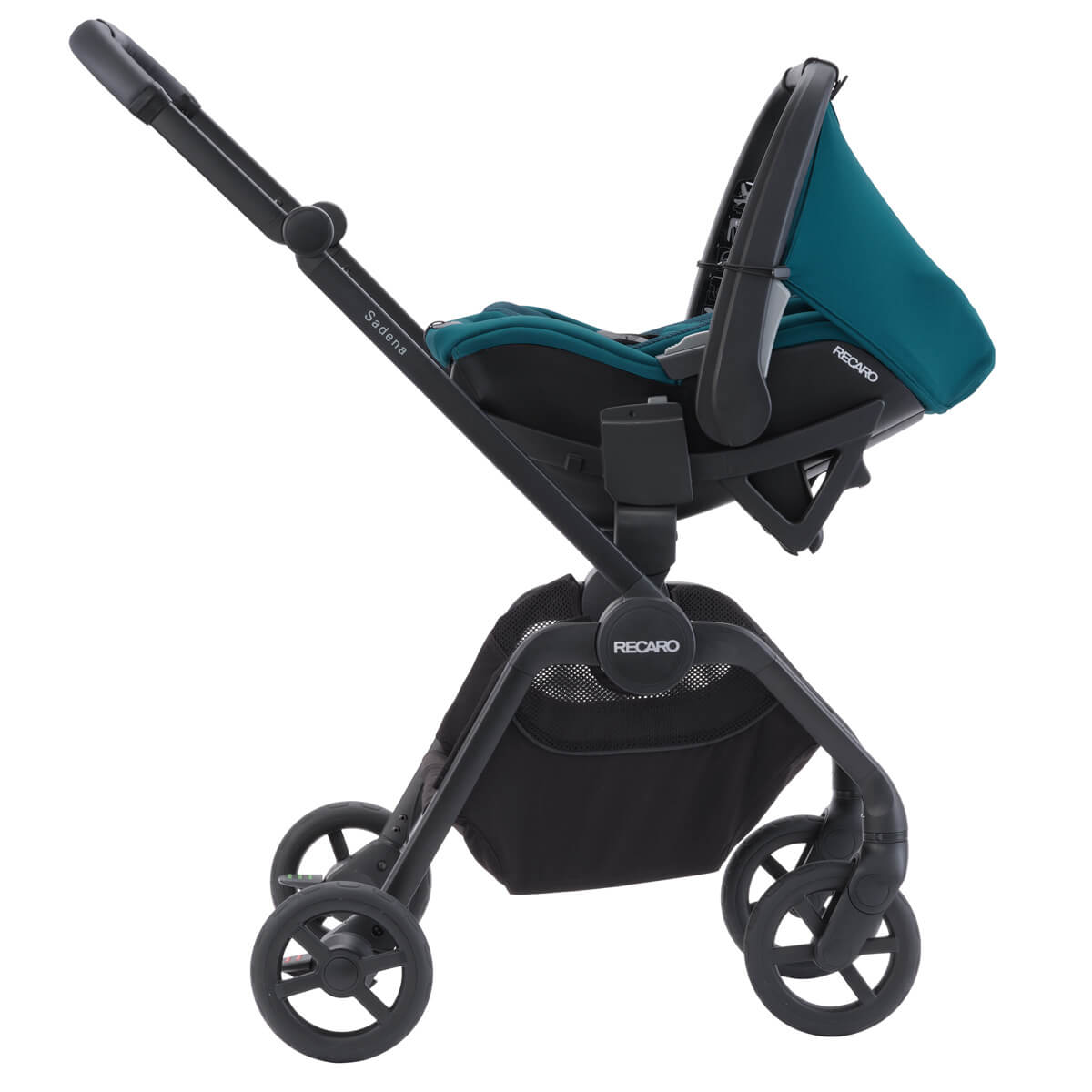 Dječja kolica 4u1 RECARO Sadena + sjedalica Avan + Isofix [Frozen Blue] 18