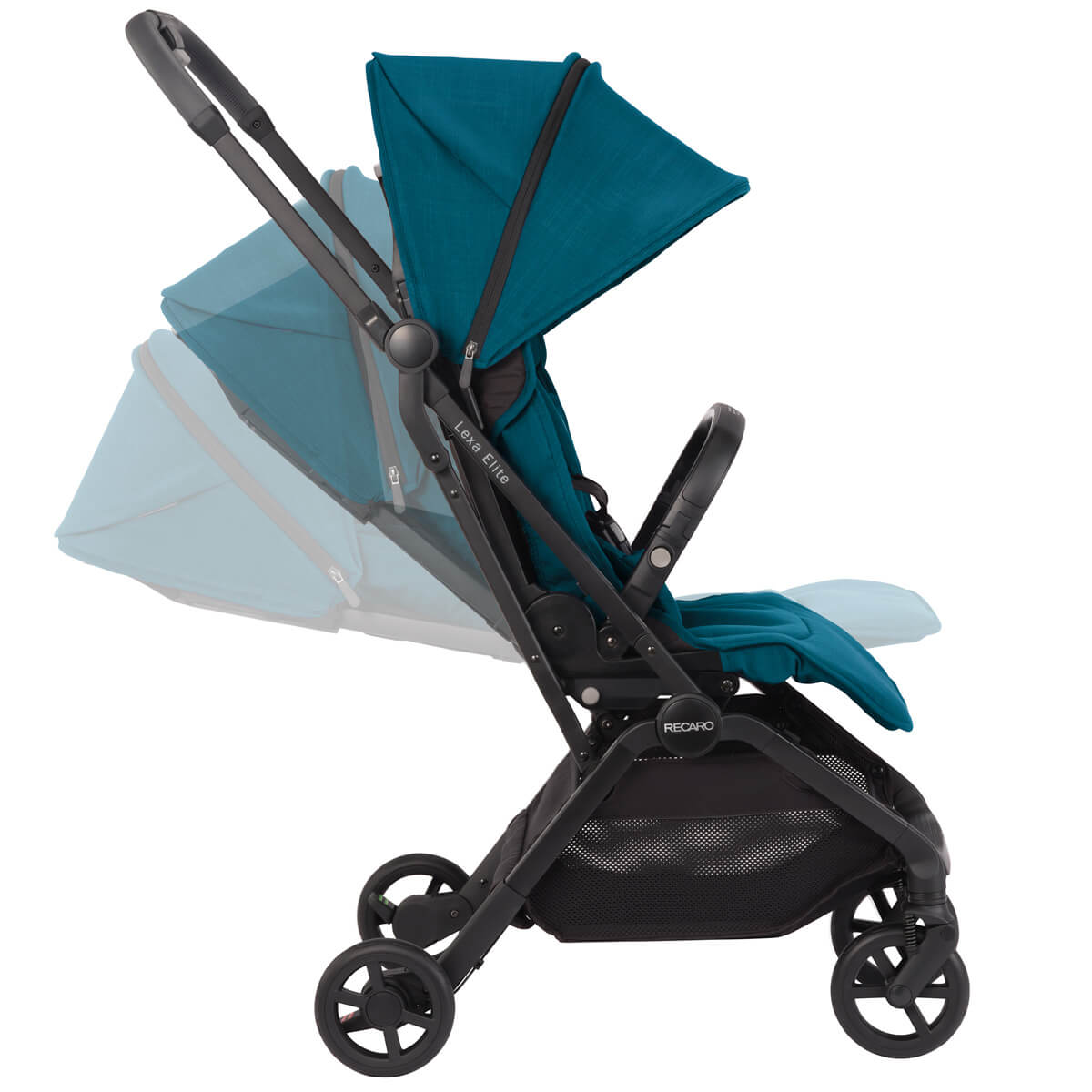 Kišobran kolica RECARO Lexa Elite + lagano gnjezdašce [Select Teal Green] 9