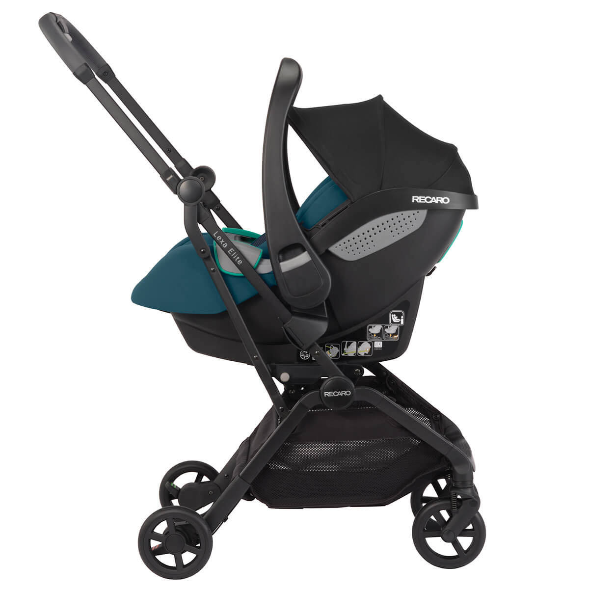 Kišobran kolica RECARO Lexa Elite – Select Night Black 9