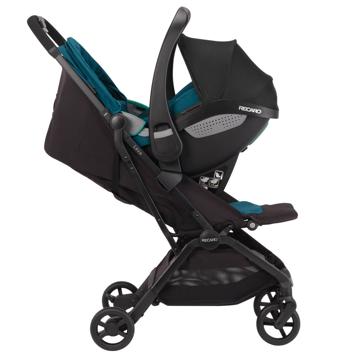 Kišobran kolica RECARO Lexa Select Night Black 10