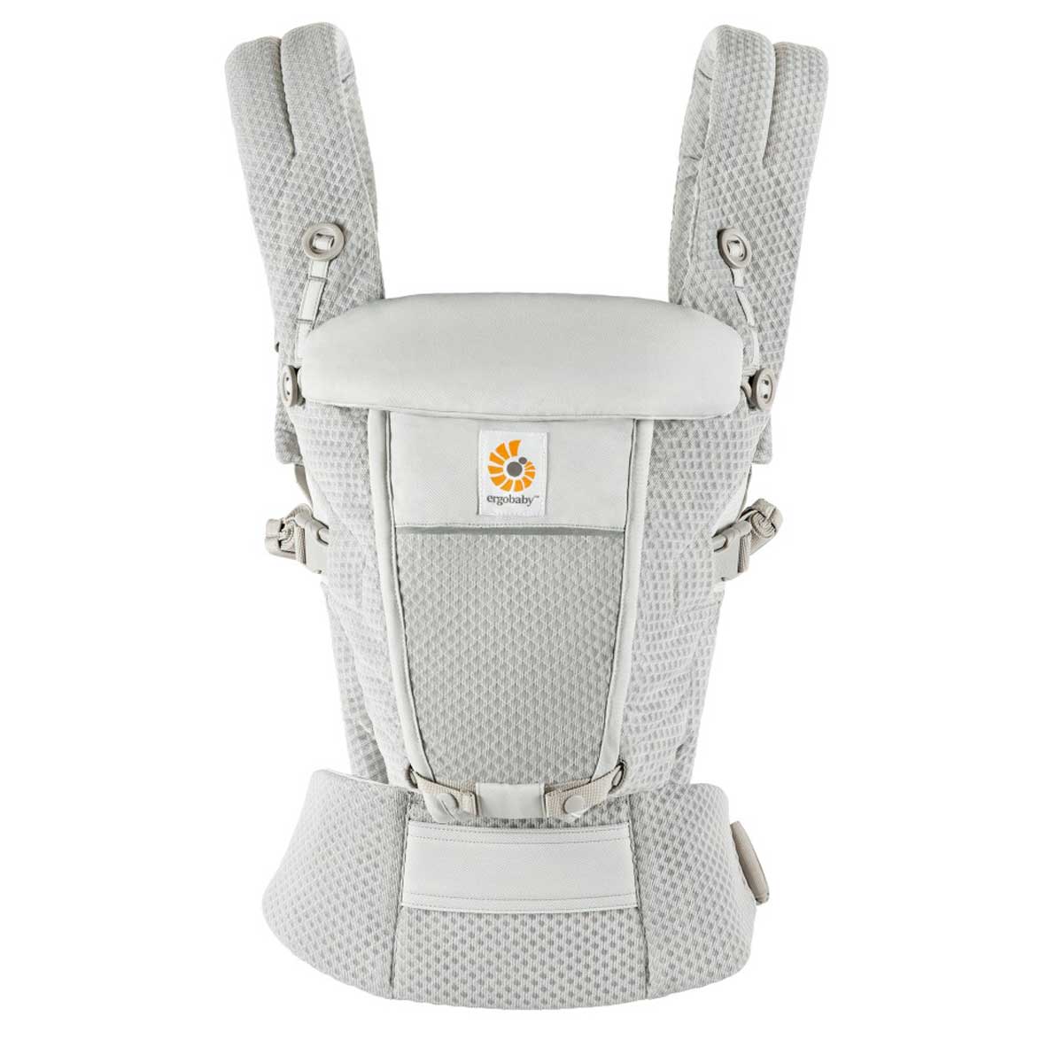 Nosiljka Ergobaby Adapt Soft Flex Mesh Biserno siva 1