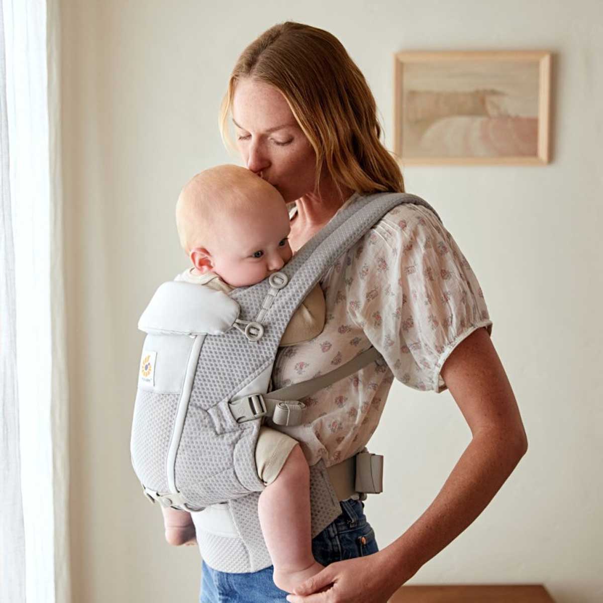 Nosiljka Ergobaby Adapt Soft Flex Mesh Biserno siva 8