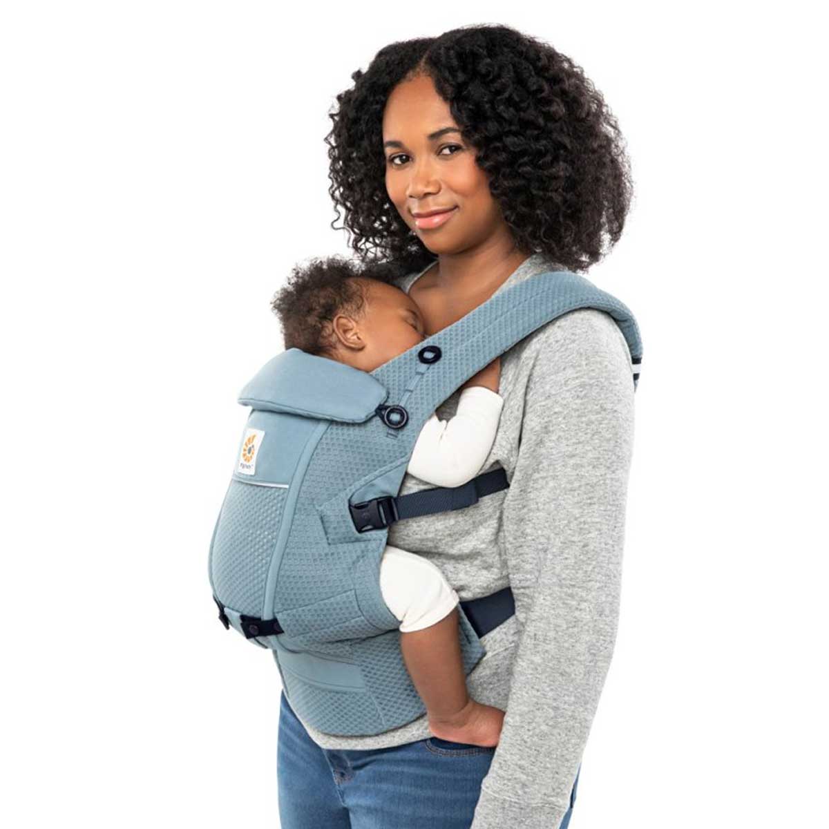 Nosiljka Ergobaby Adapt Soft Flex Mesh Slate plava 4