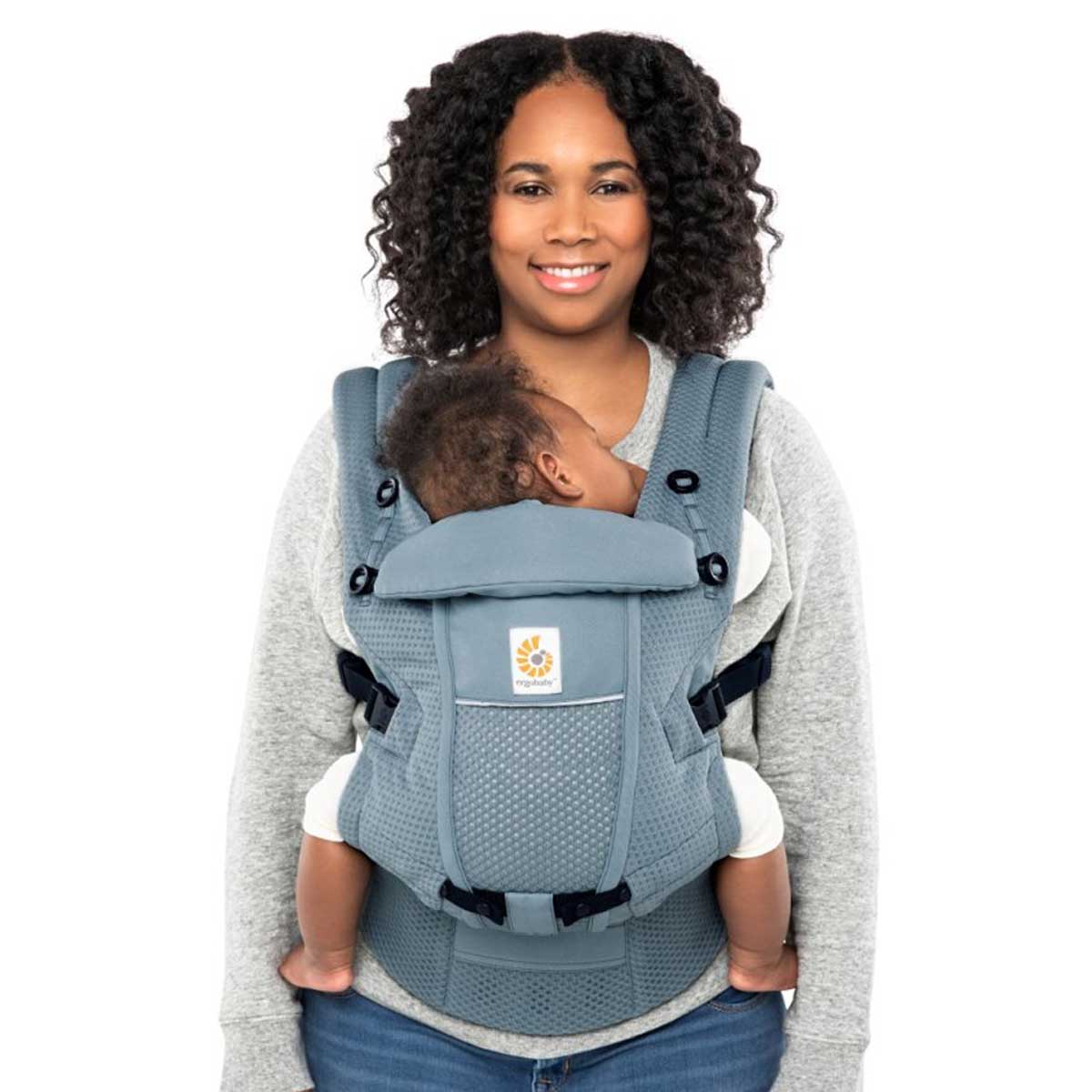 Nosiljka Ergobaby Adapt Soft Flex Mesh Slate plava 5