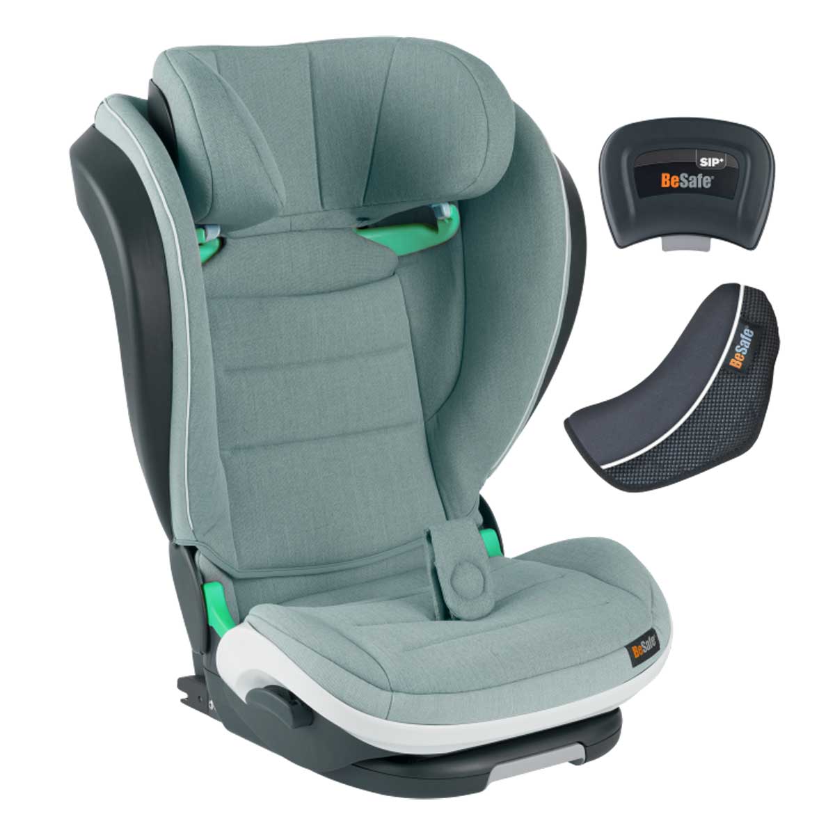 Dječja autosjedalica BeSafe iZi Flex Fix i-Size [15-36 kg][100-150 cm] Sea zelena 2