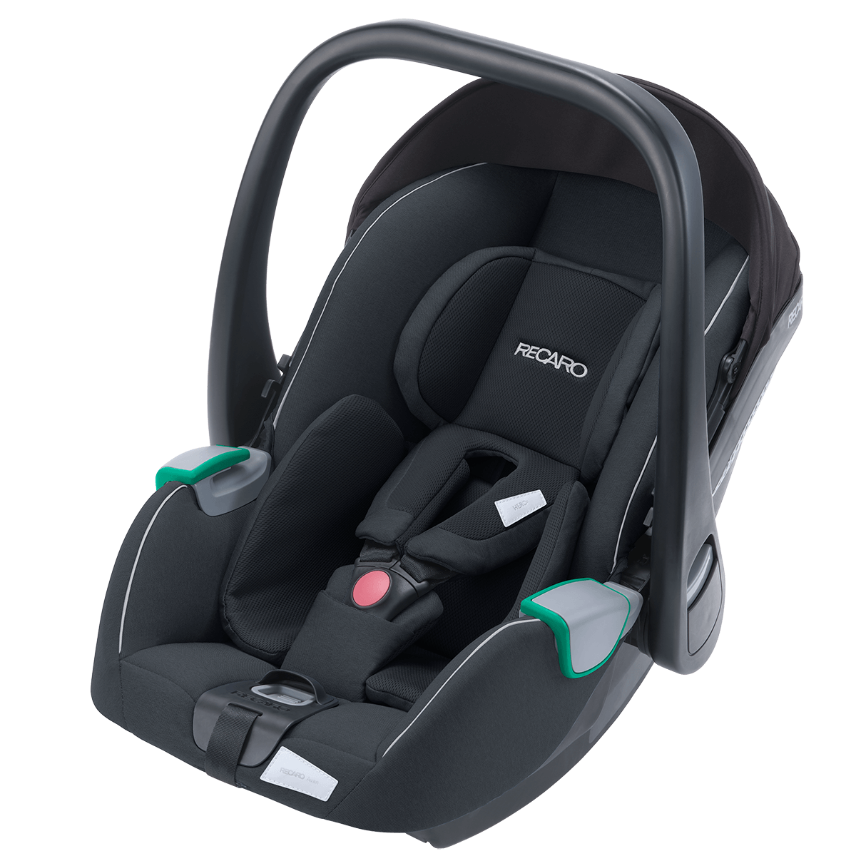 Dječja kolica 3u1 RECARO Sadena + autosjedalica Avan [Mat Black] 1