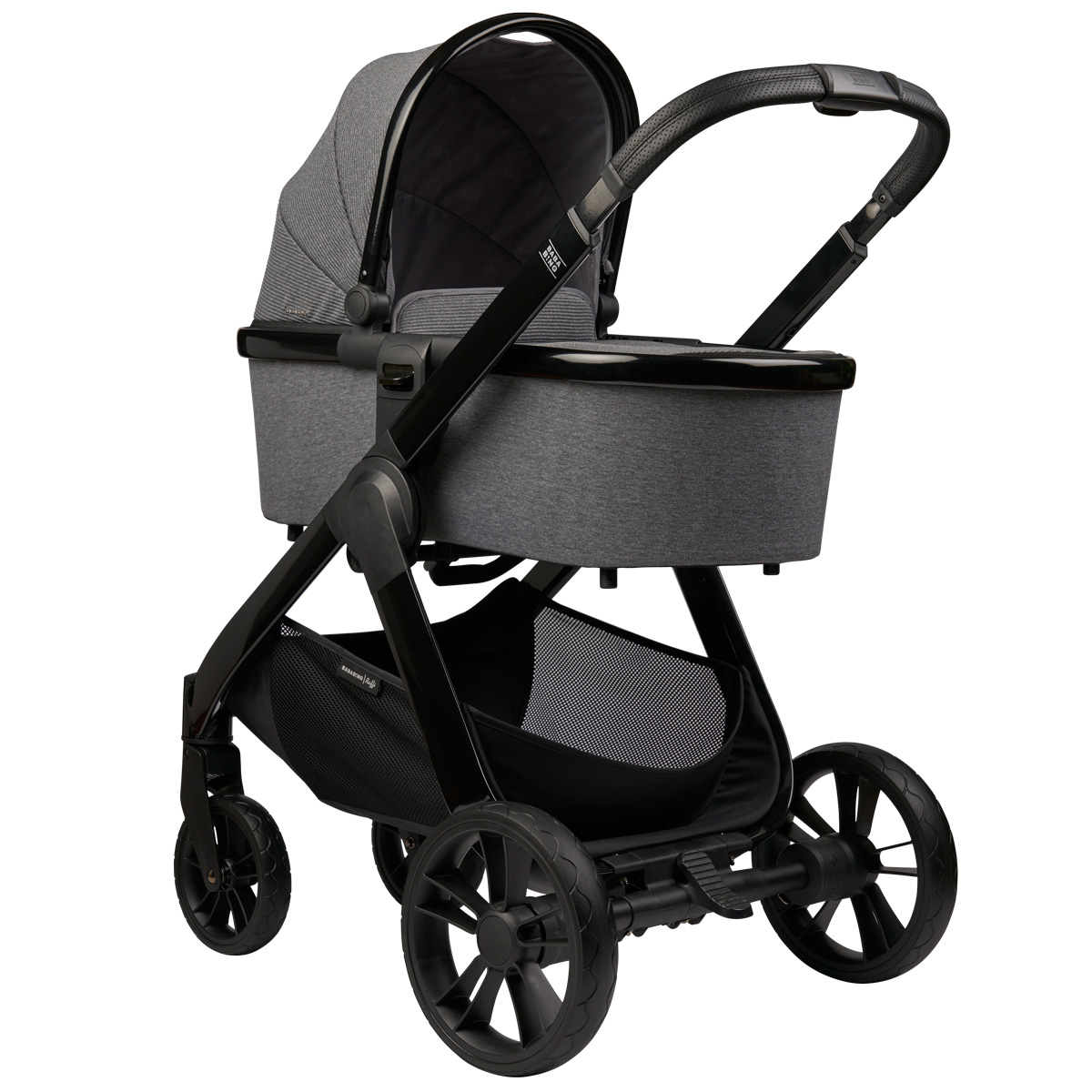 Dječja kolica 4u1 Bababing Raffi Anthra Grey + RECARO Avan + Isofix 3