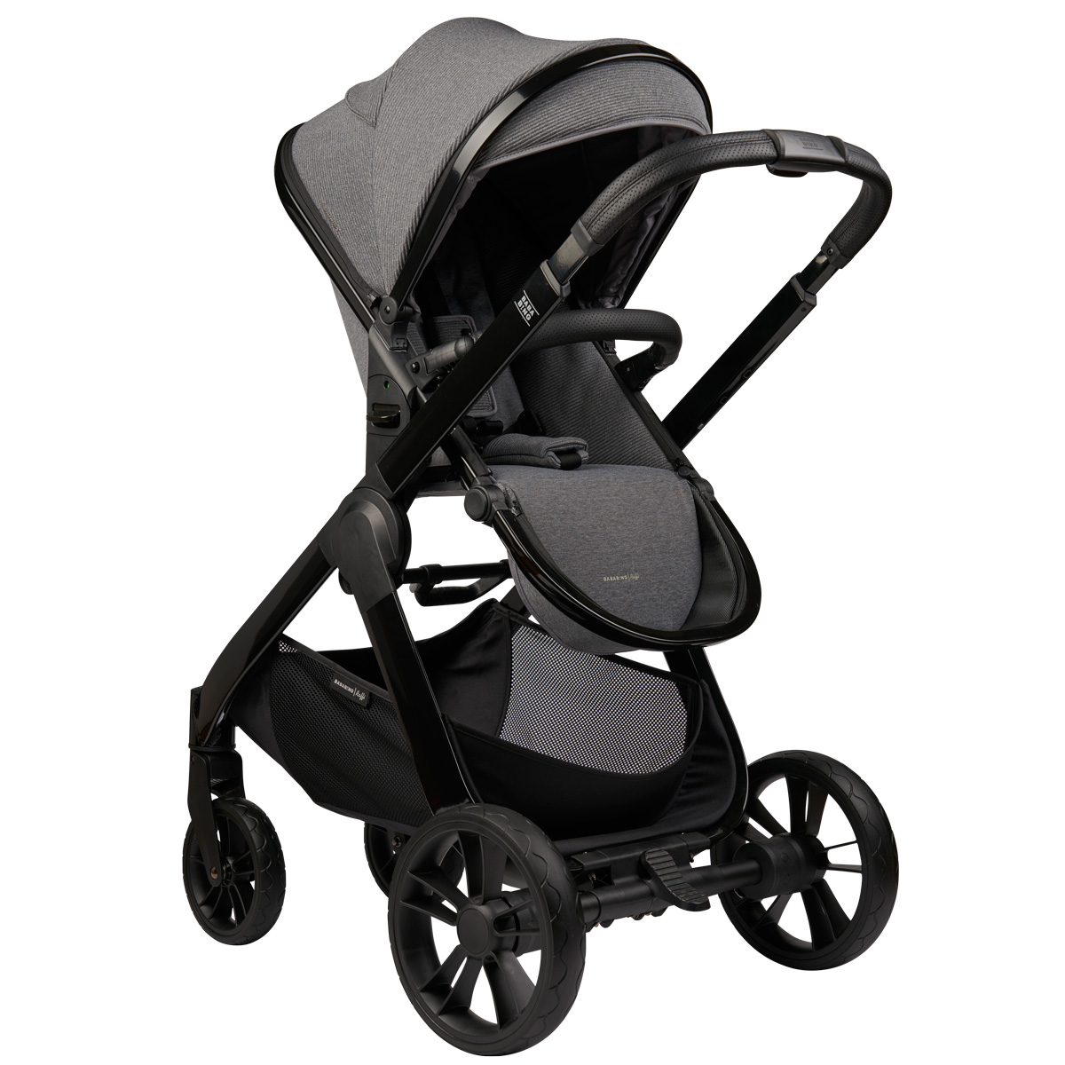 Dječja kolica 3u1 Bababing Raffi Anthra Grey + RECARO Avan 7