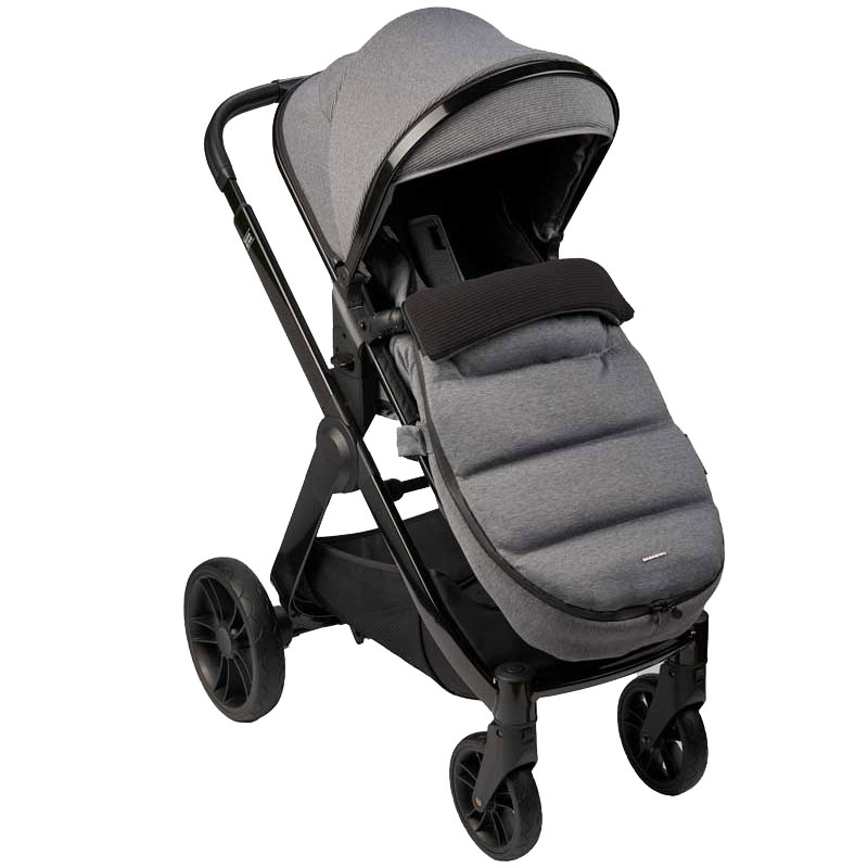 Dječja kolica 3u1 Bababing Raffi Anthra Grey + RECARO Avan 15