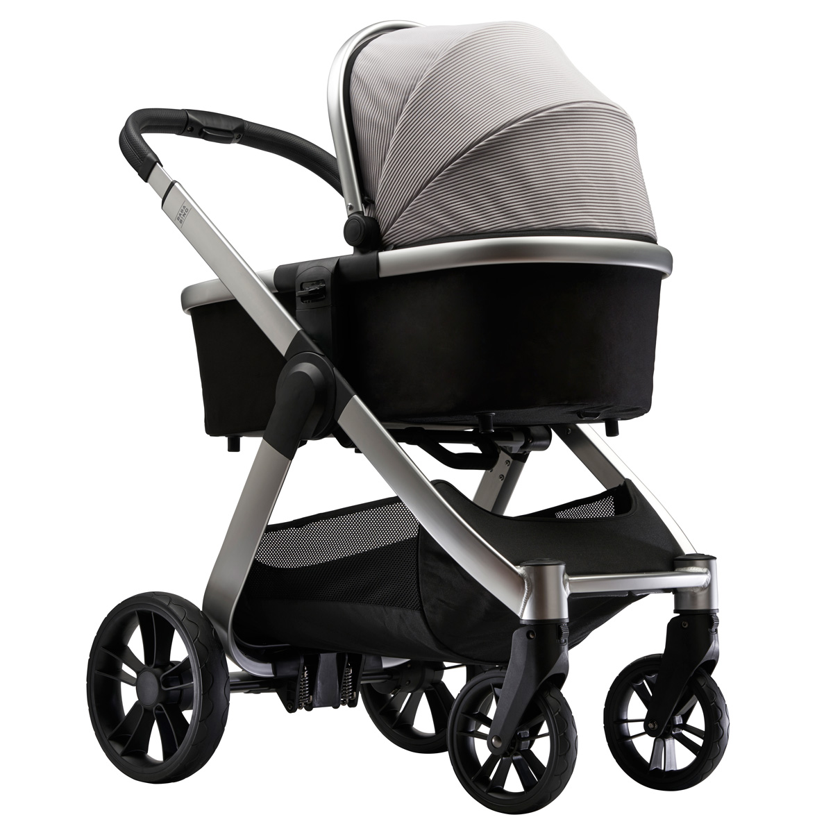 Dječja kolica 4u1 Bababing Raffi Vapour Grey + RECARO Avan + Isofix 5