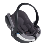 Dječja autosjedalica BeSafe iZi Go Modular X2 i-Size [40-75 cm] Metalic siva
