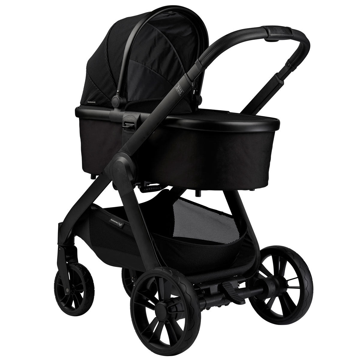 Dječja kolica 4u1 Bababing Raffi Black + RECARO Salia Elite 11