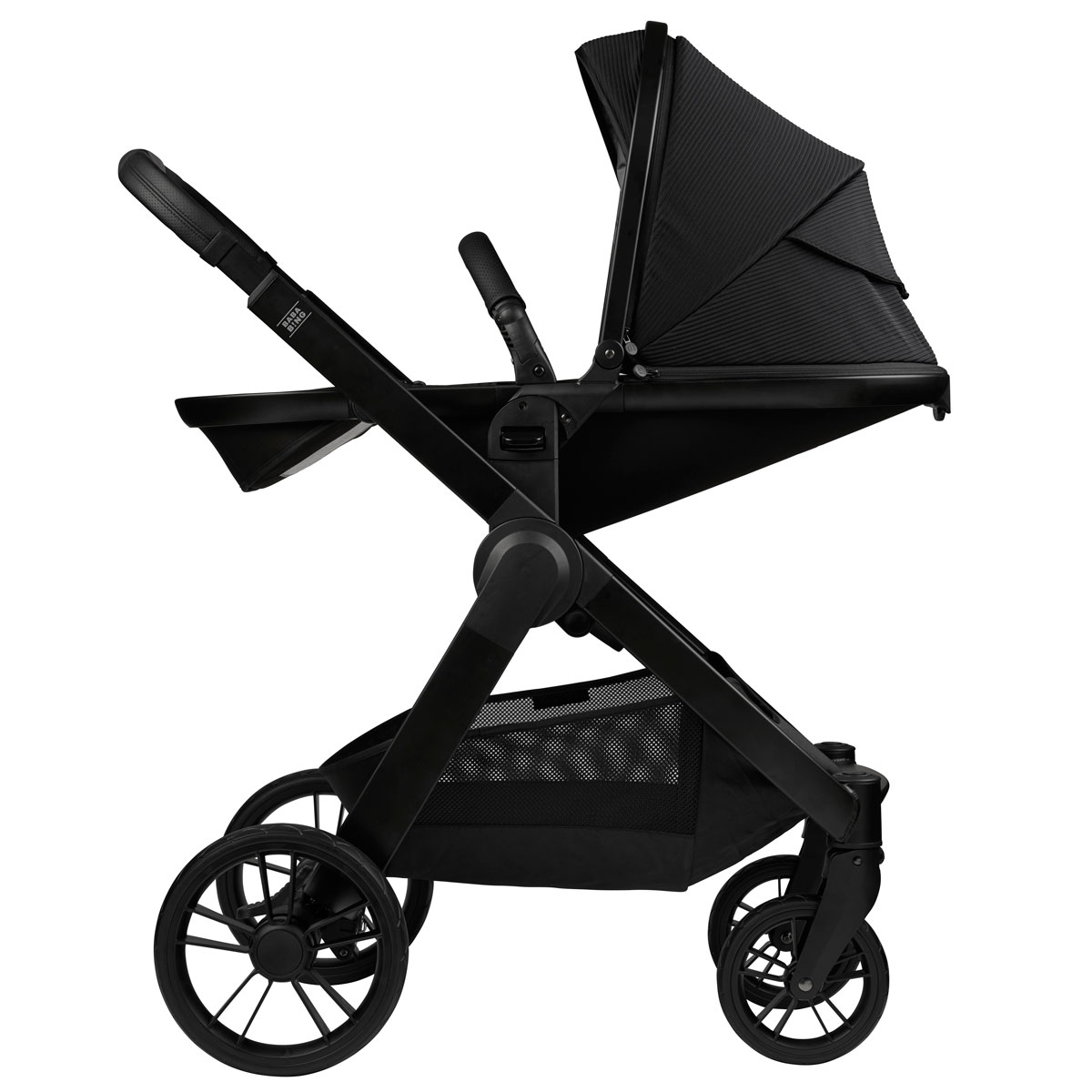 Dječja kolica 4u1 Bababing Raffi Black + RECARO Avan + Isofix 4