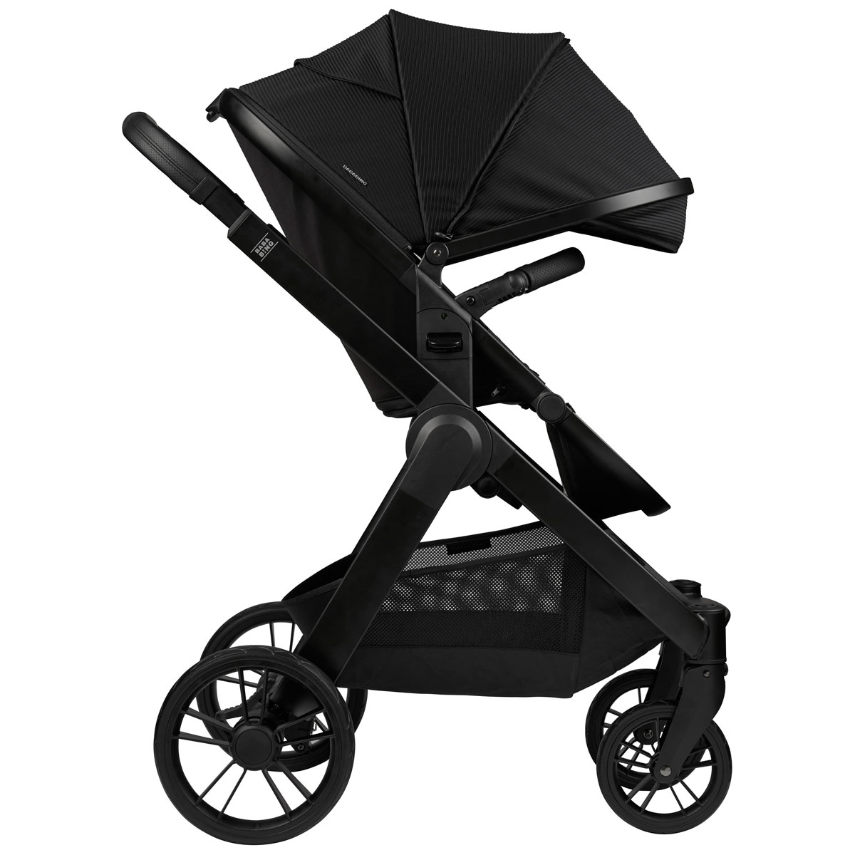 Dječja kolica 4u1 Bababing Raffi Black + RECARO Salia Elite 4