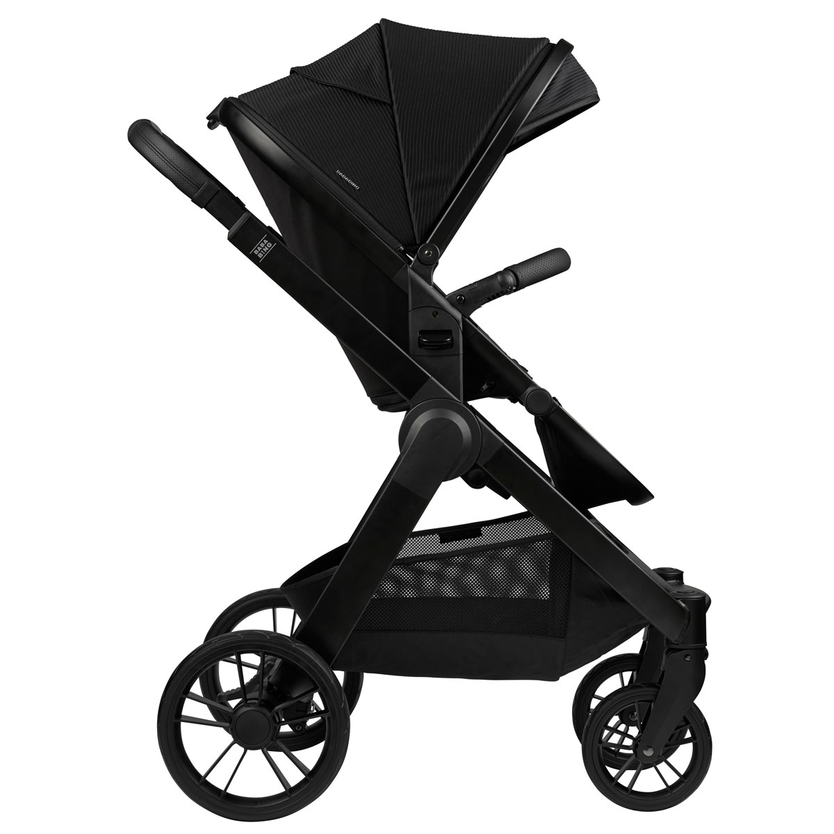 Dječja kolica 4u1 Bababing Raffi Black + RECARO Salia Elite 5