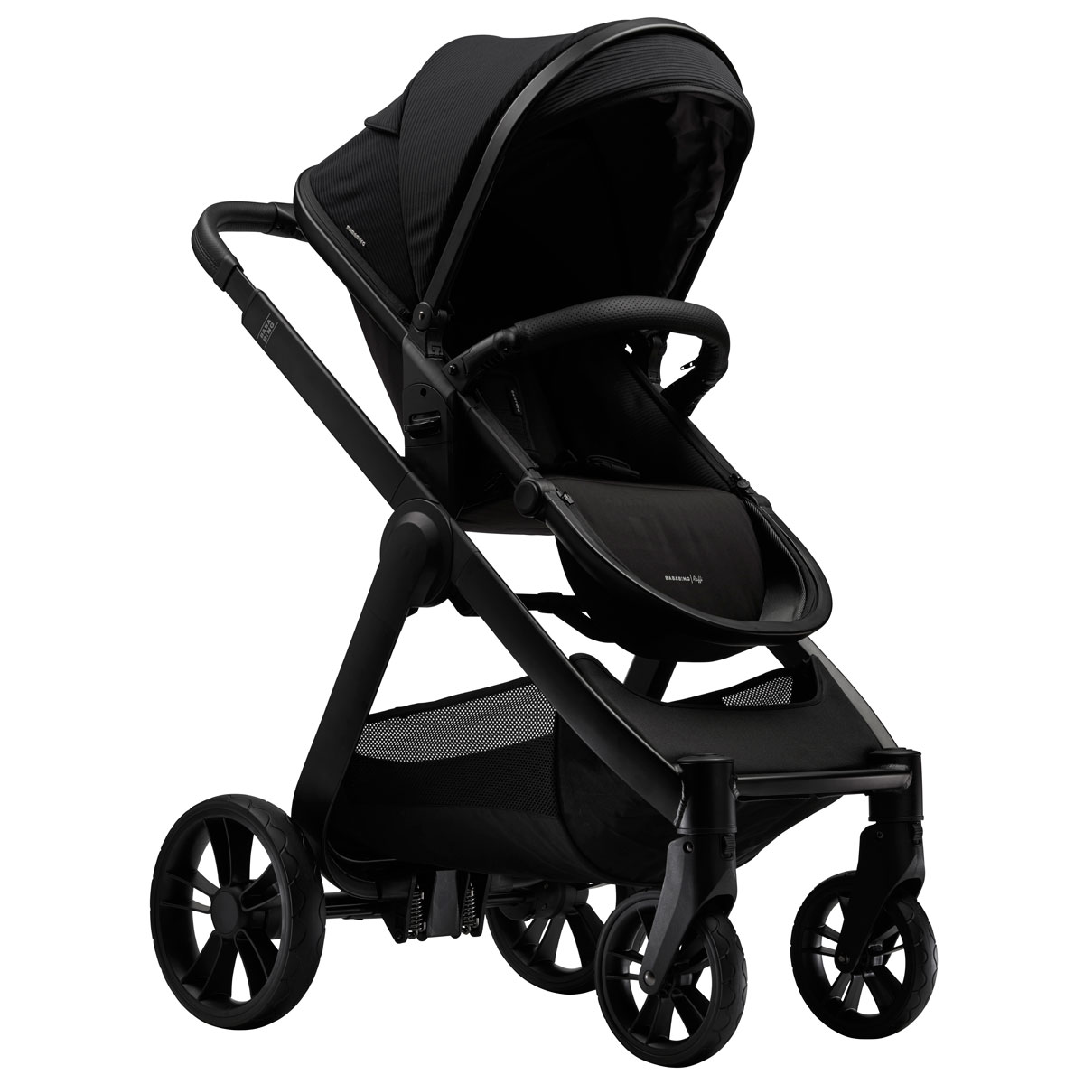 Dječja kolica 4u1 Bababing Raffi Black + RECARO Salia Elite 6