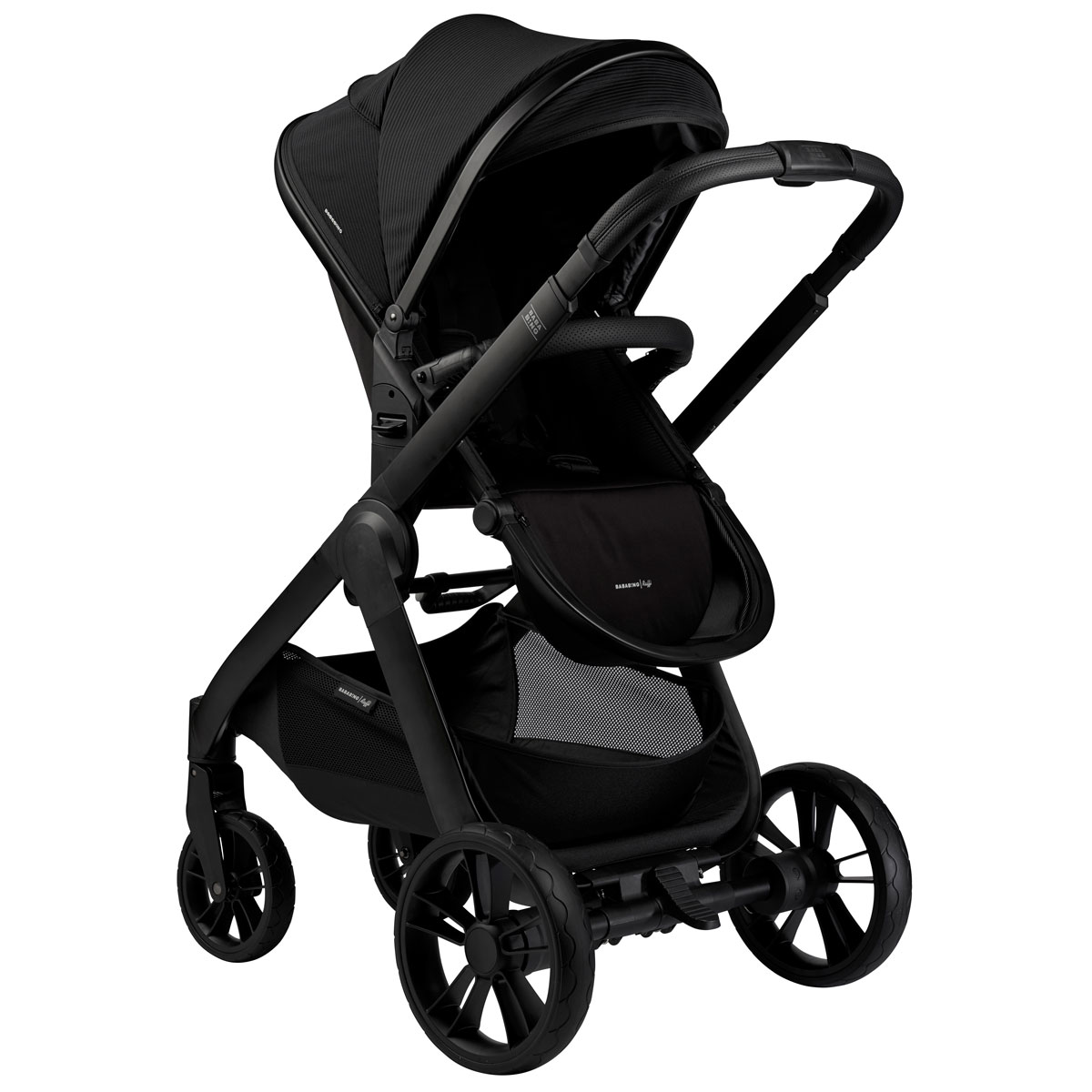 Dječja kolica 3u1 Bababing Raffi Black + RECARO Avan 8