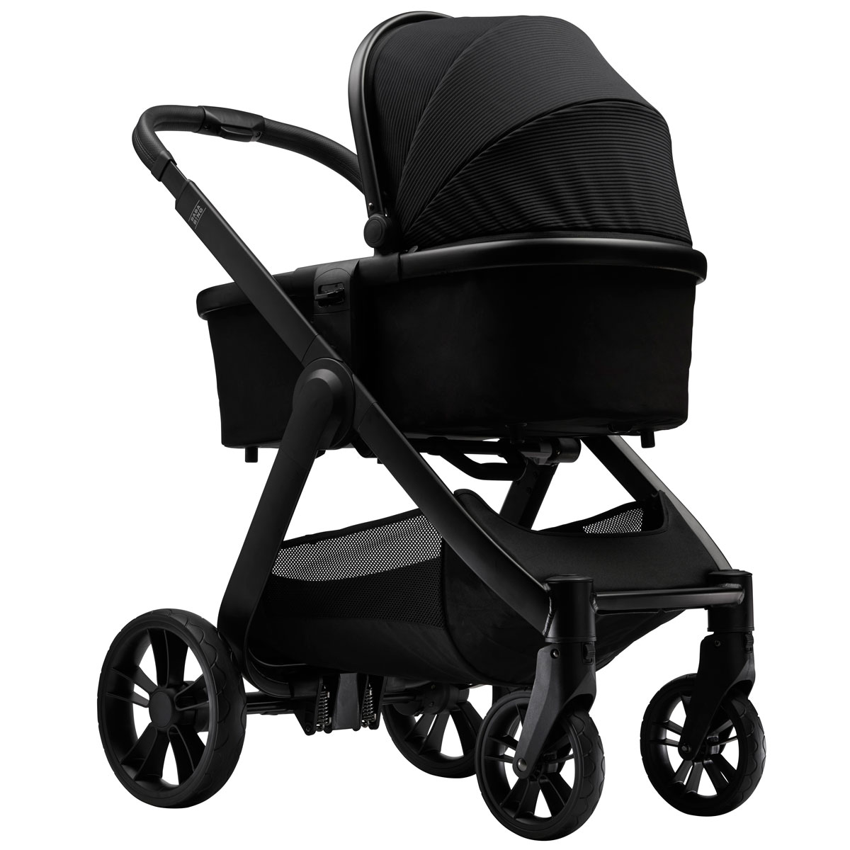 Dječja kolica 4u1 Bababing Raffi Black + RECARO Avan + Isofix 10