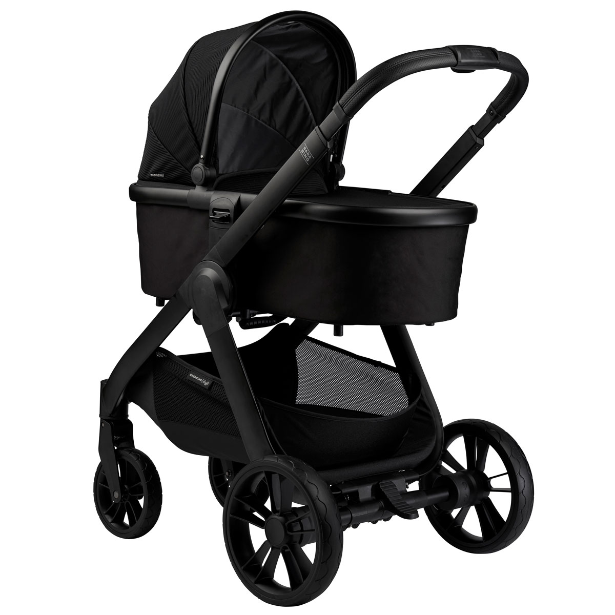 Dječja kolica 4u1 Bababing Raffi Black + RECARO Avan + Isofix 9