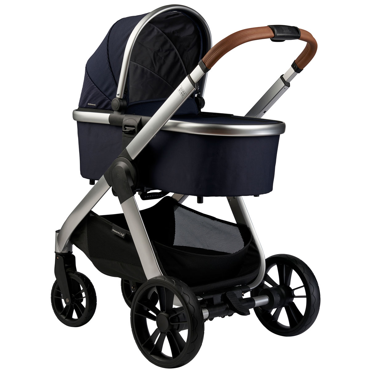 Dječja kolica 4u1 Bababing Raffi Navy Blue + RECARO Avan + Isofix 12