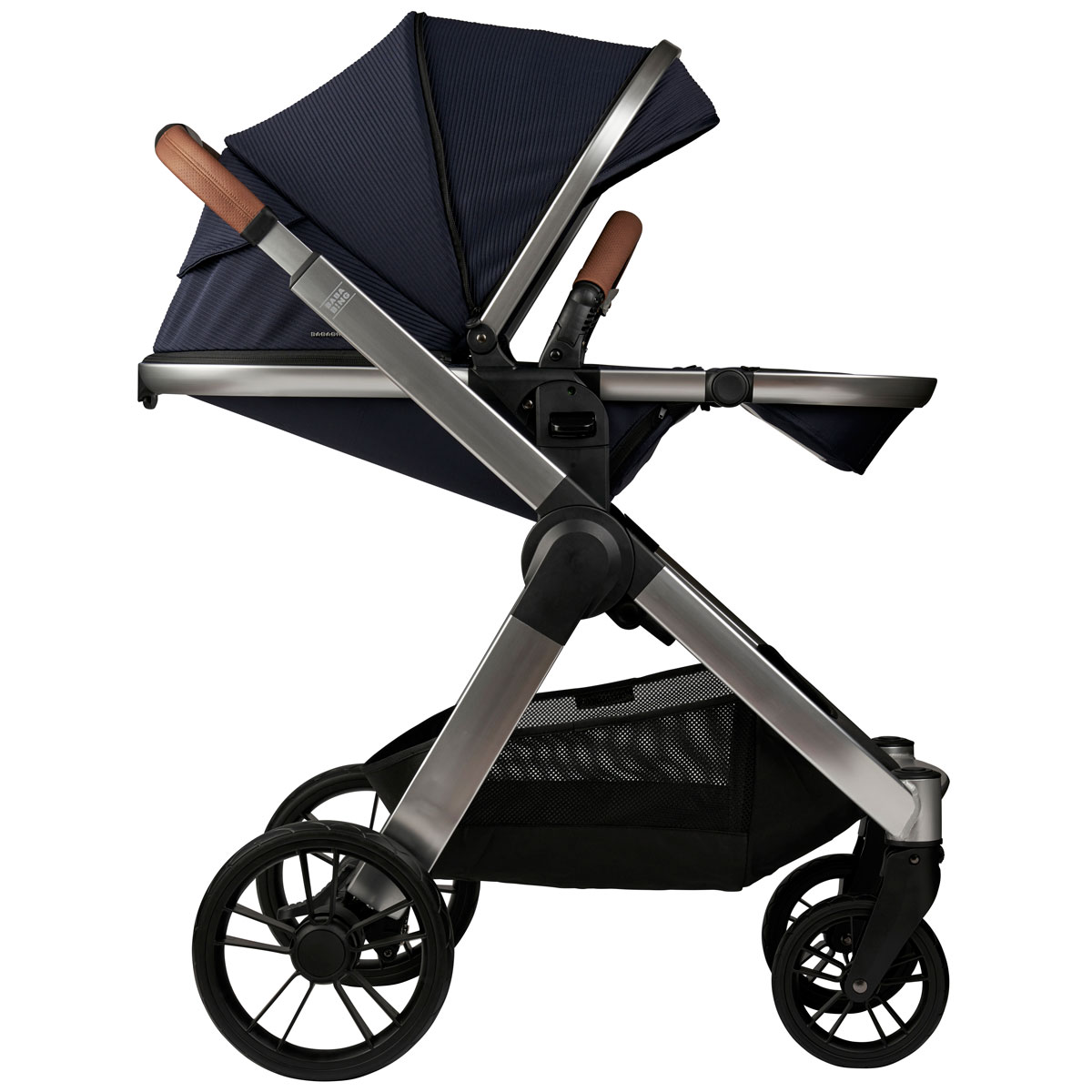 Dječja kolica 3u1 Bababing Raffi Navy Blue + RECARO Avan 2