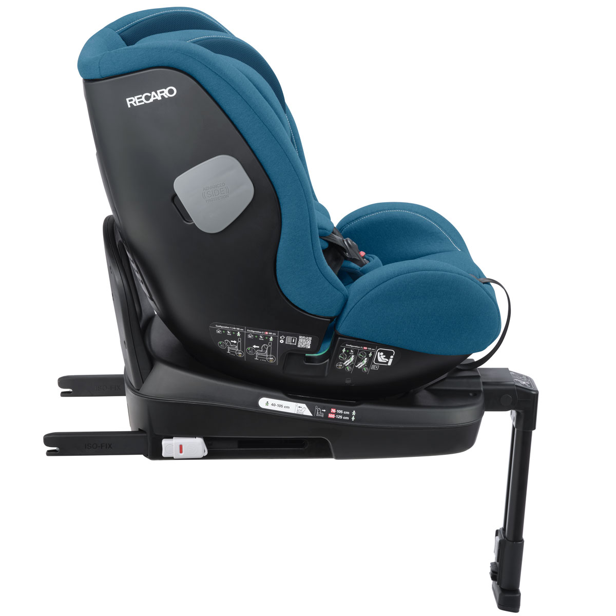 Dječja autosjedalica RECARO SALIA 125 KID iSize [61-125 cm] Steel Blue 4