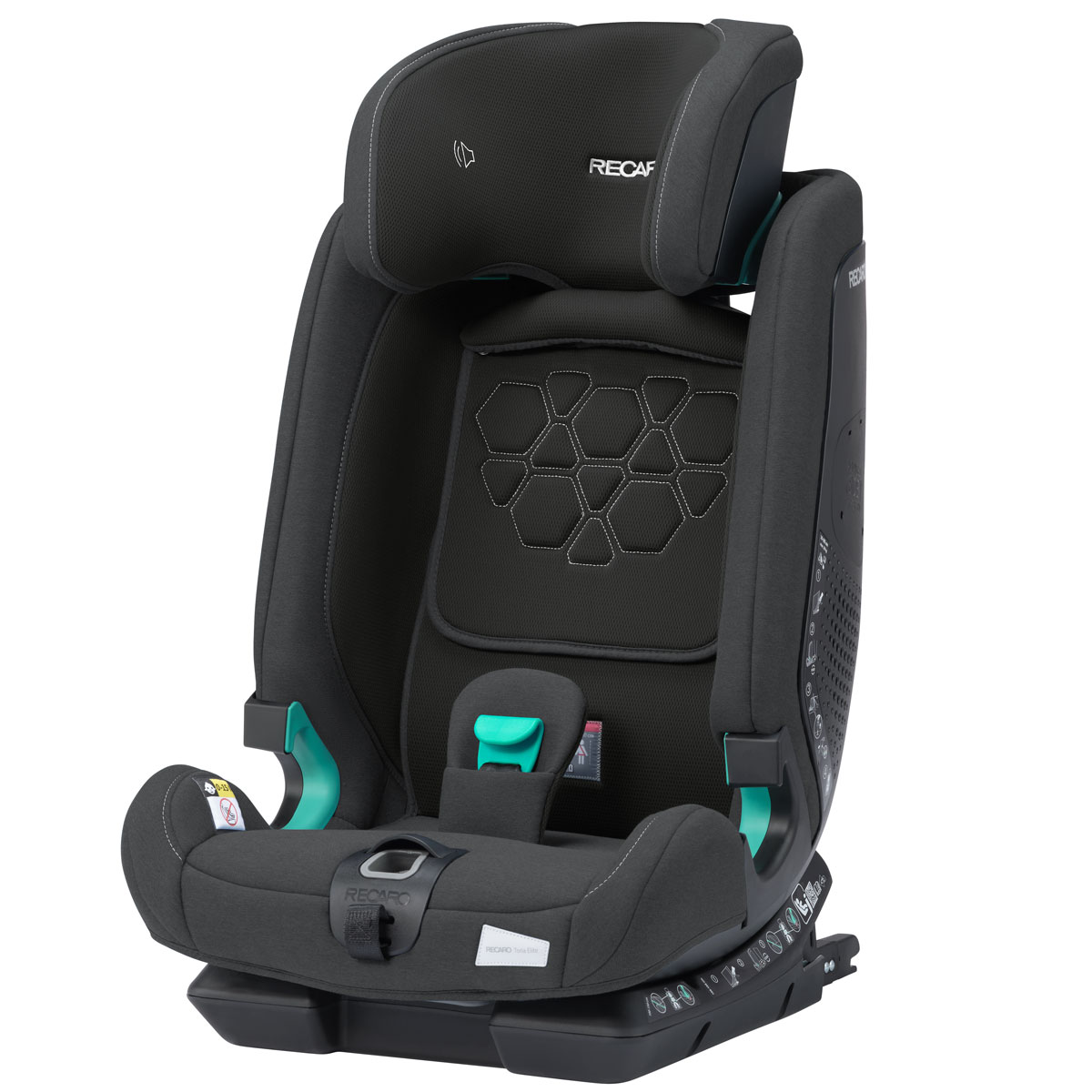 Dječja autosjedalica RECARO Toria Elite i-Size [76-150 cm] Fibre Black 6