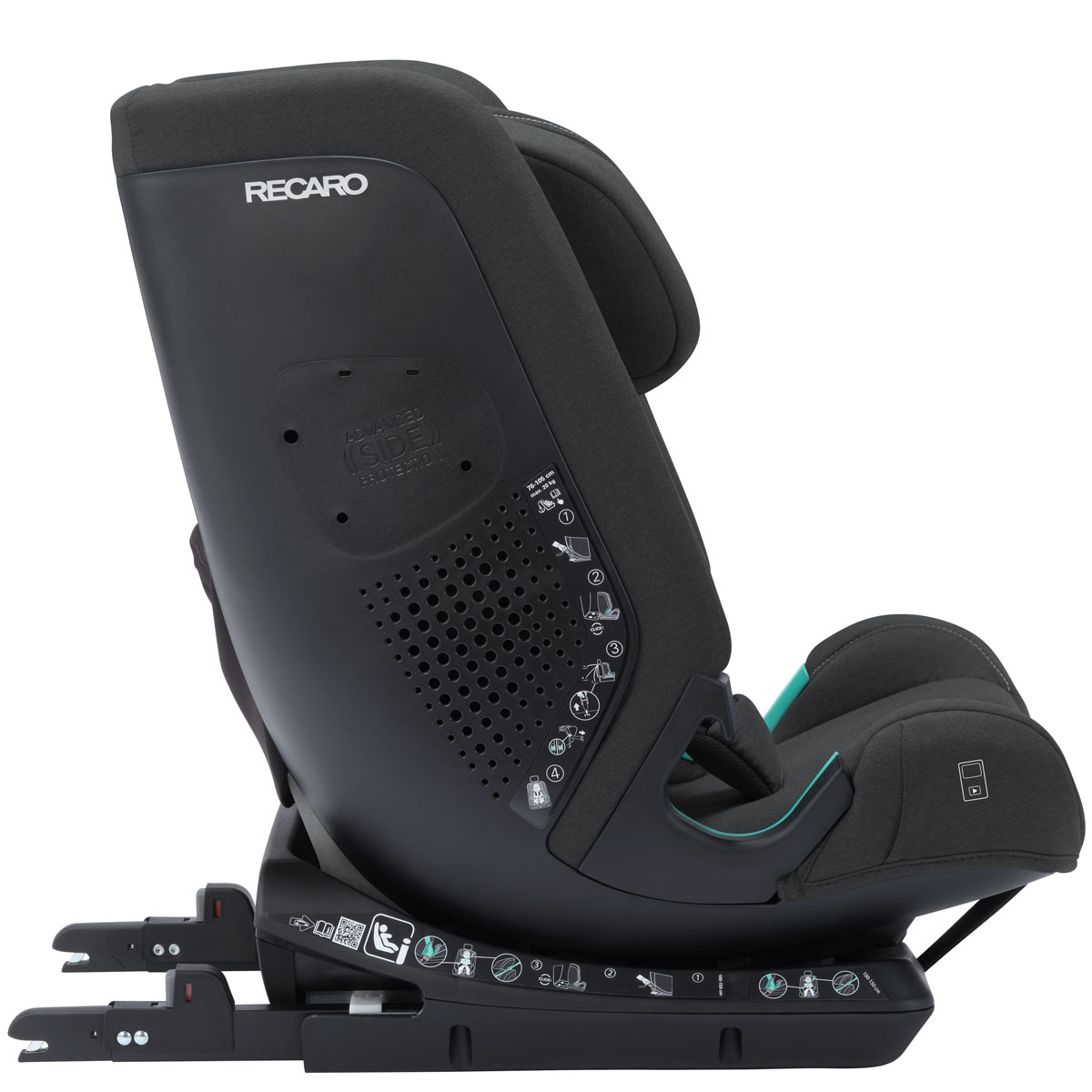 Dječja autosjedalica RECARO Toria Elite i-Size [76-150 cm] Fibre Black 3