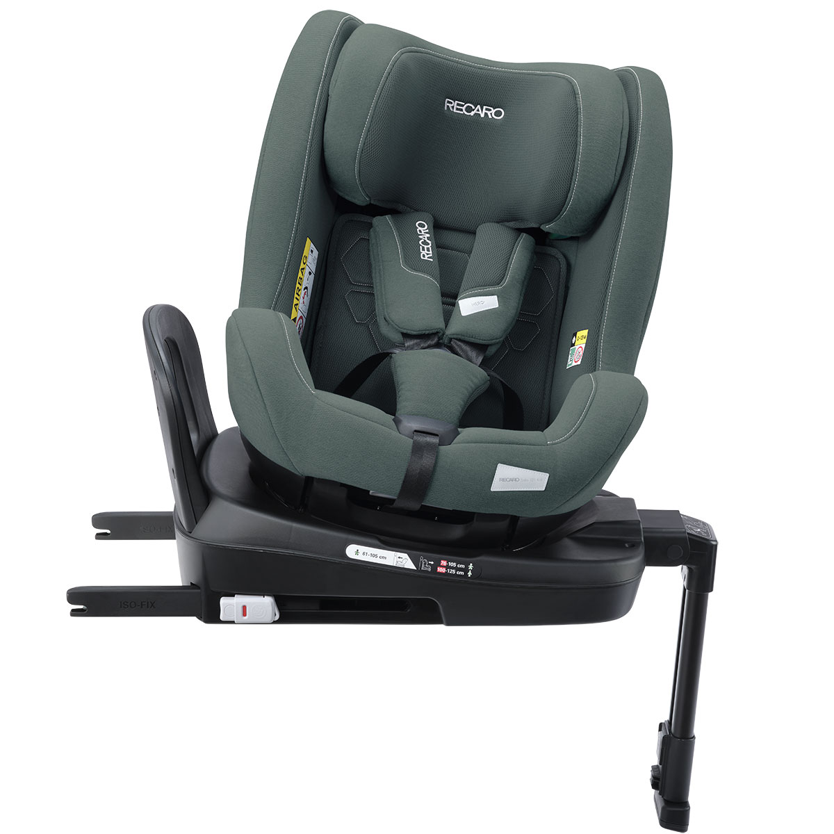 Dječja autosjedalica RECARO SALIA 125 KID iSize [61-125 cm] Mineral Green 1