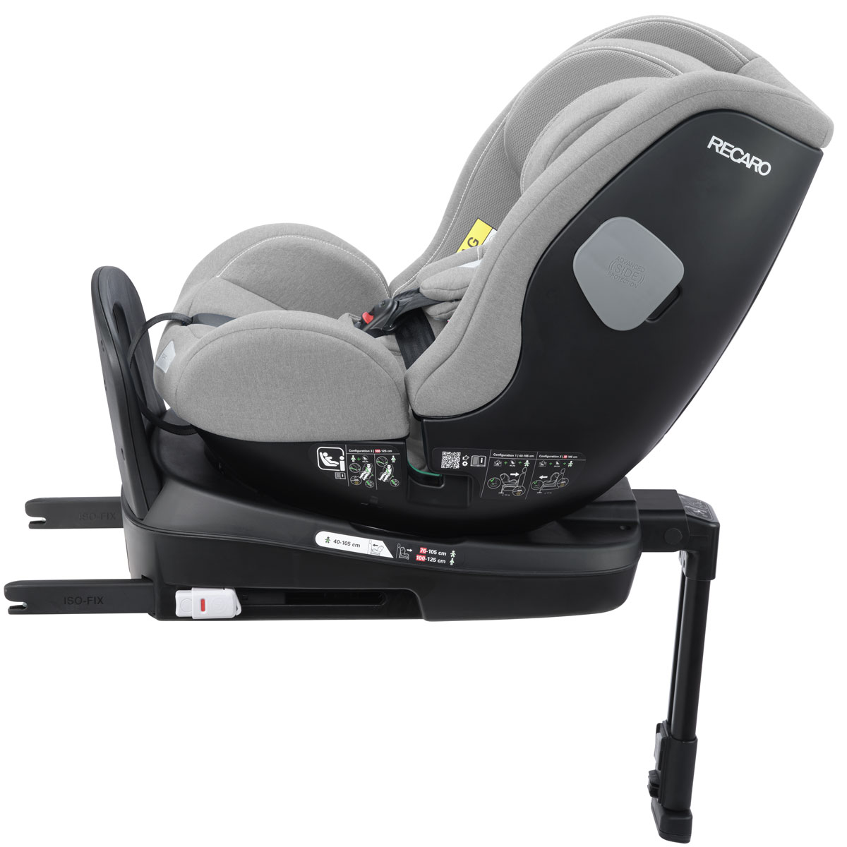 Dječja autosjedalica RECARO SALIA 125 KID iSize [61-125 cm] Carbon Grey 2