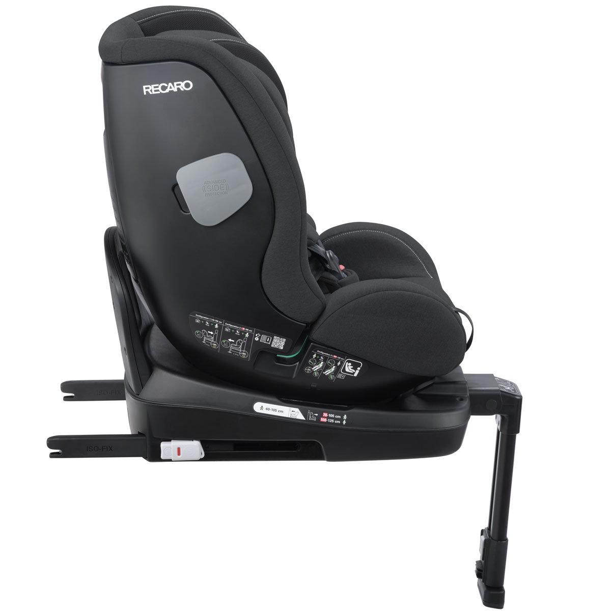 Dječja autosjedalica RECARO SALIA 125 i-Size [40-125 cm] Fibre Black 5