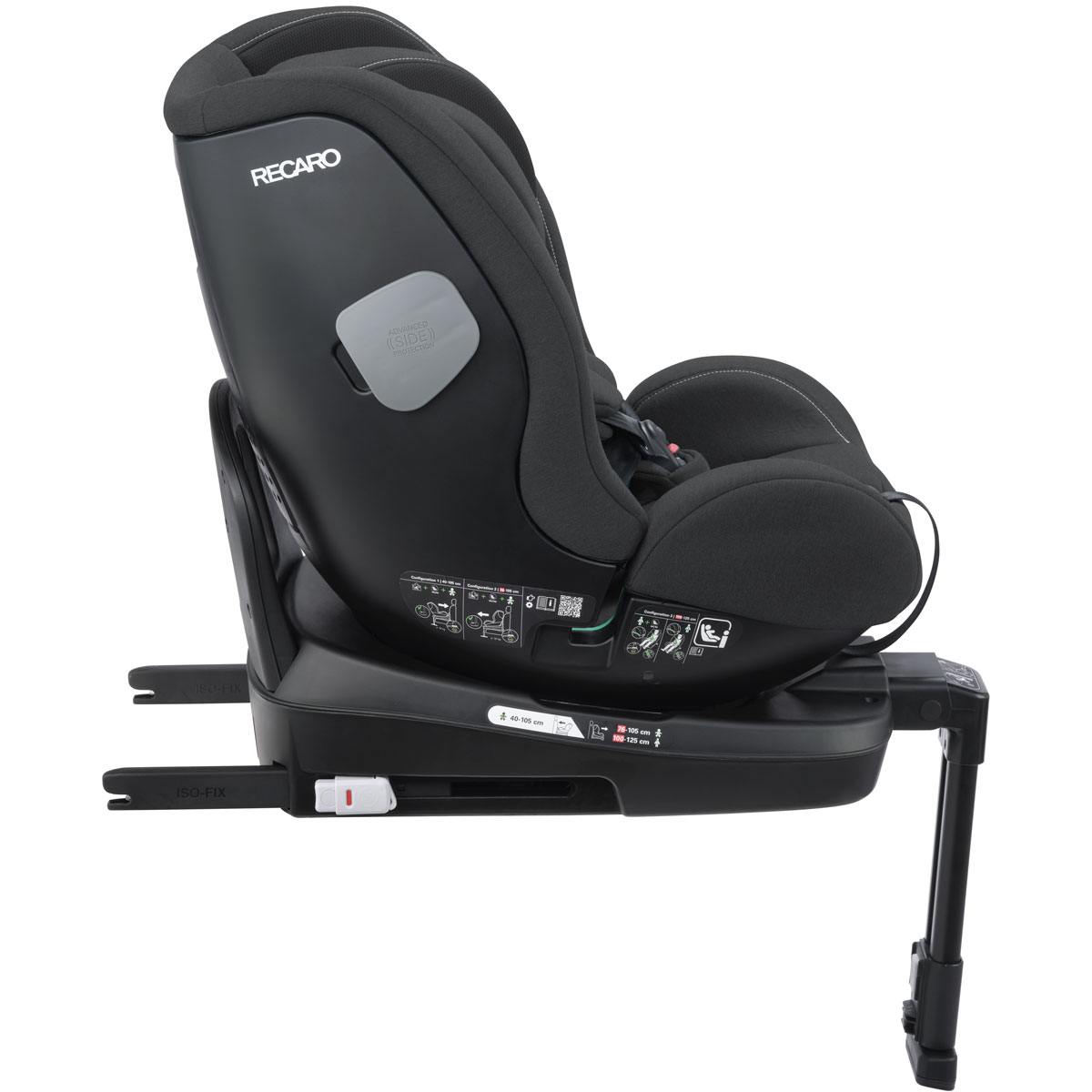 Dječja autosjedalica RECARO SALIA 125 i-Size [40-125 cm] Fibre Black 6