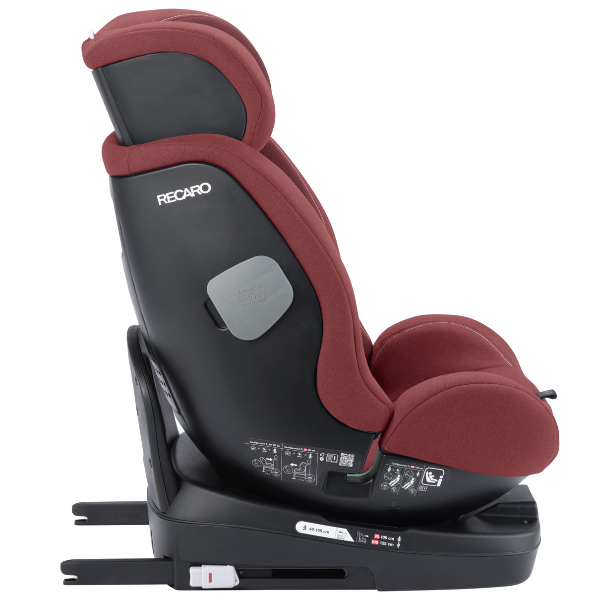 Dječja autosjedalica RECARO SALIA 125 KID iSize [61-125 cm] Iron Red 9