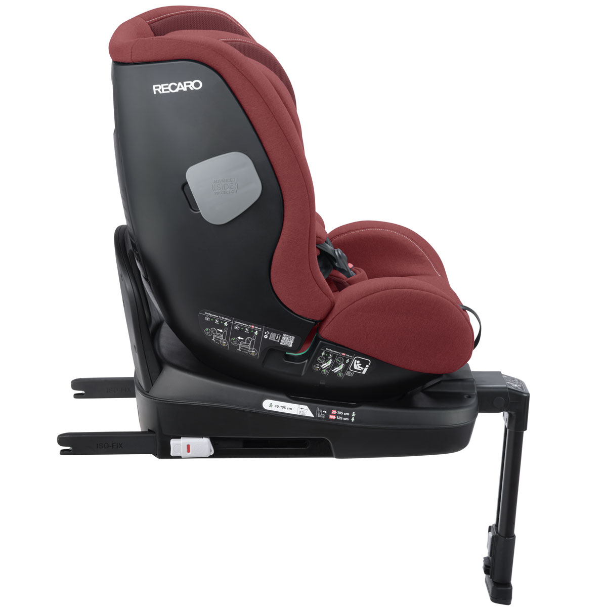 Dječja autosjedalica RECARO SALIA 125 KID iSize [61-125 cm] Iron Red 4