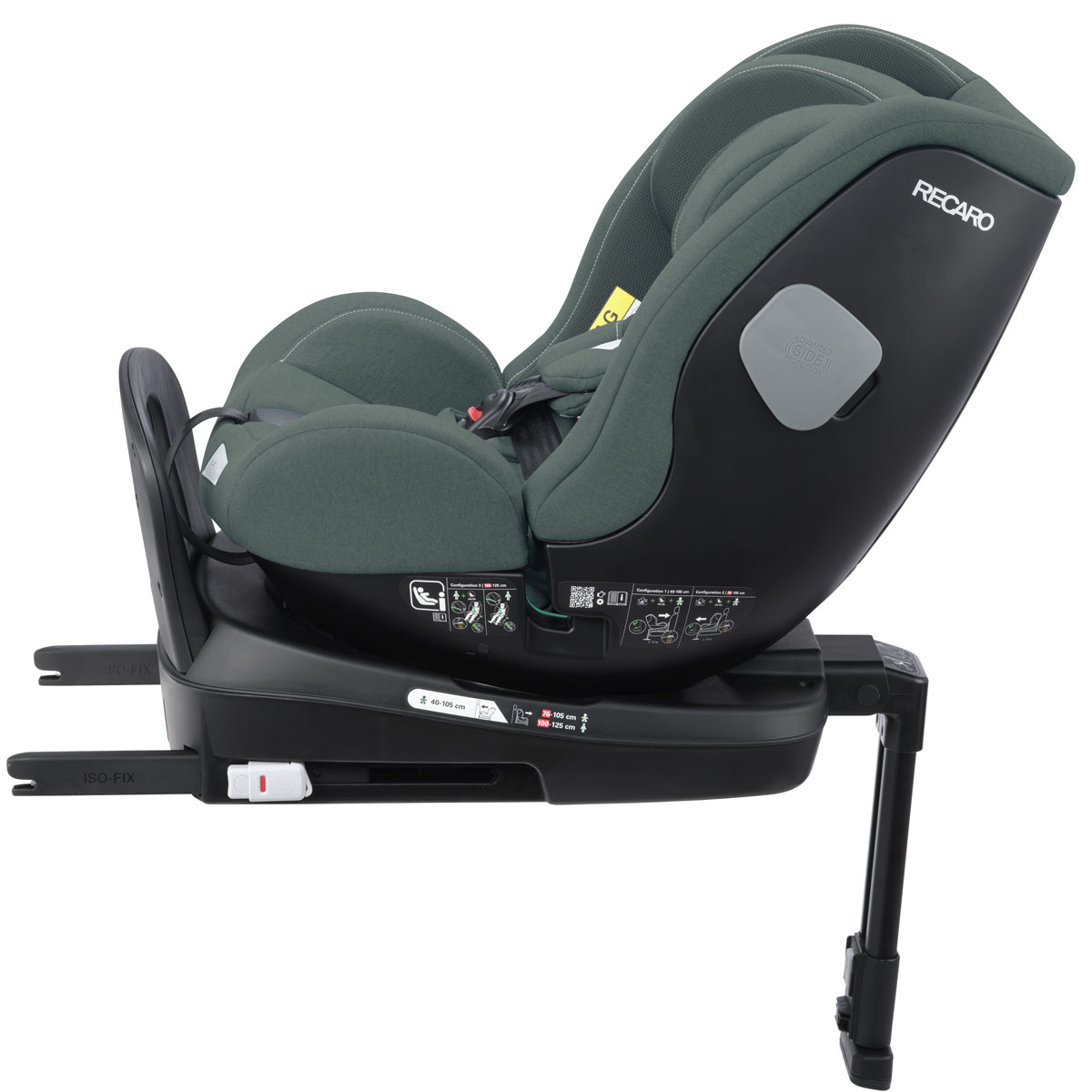 Dječja autosjedalica RECARO SALIA 125 KID iSize [61-125 cm] Mineral Green 2