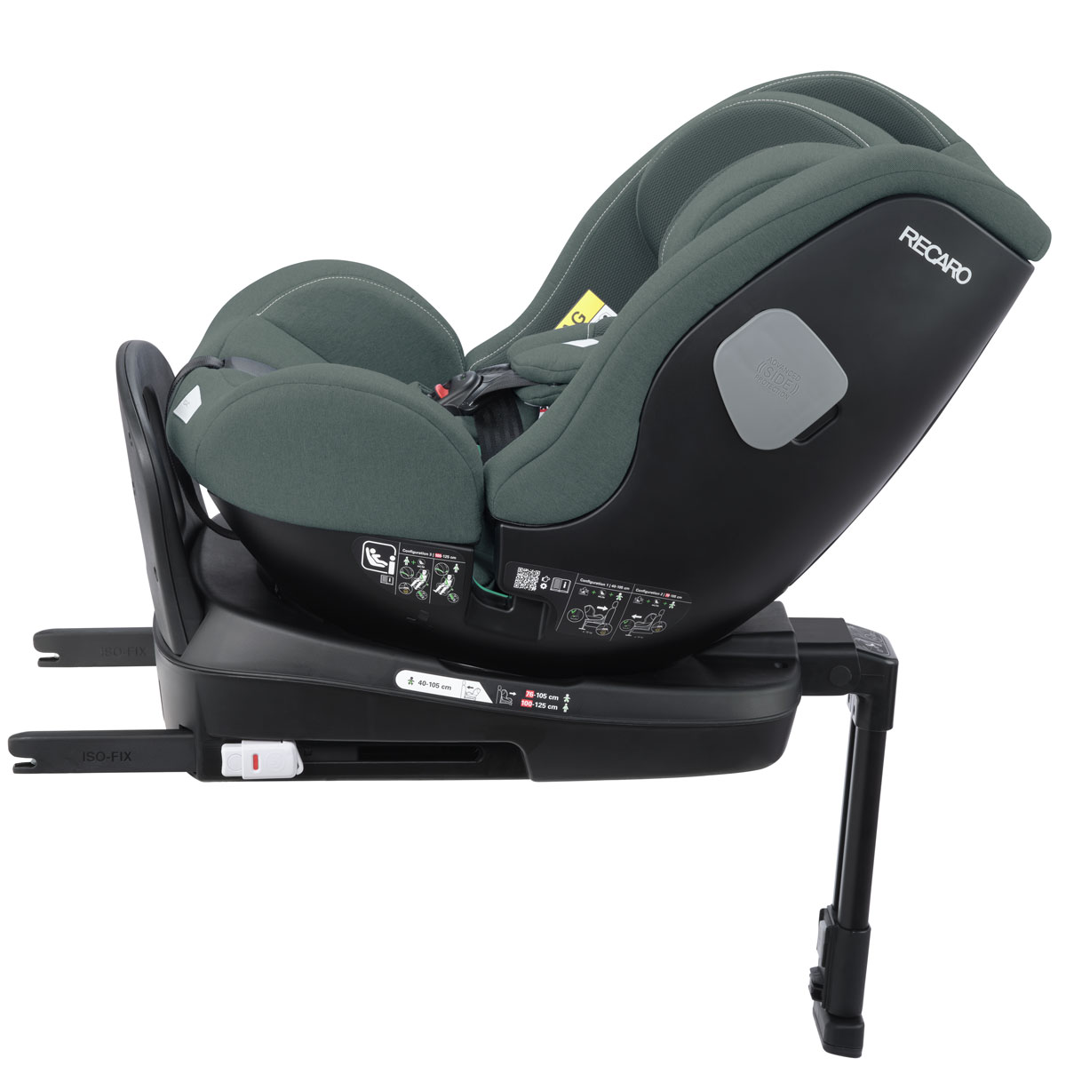 Dječja autosjedalica RECARO SALIA 125 i-Size [40-125 cm] Mineral Green 4