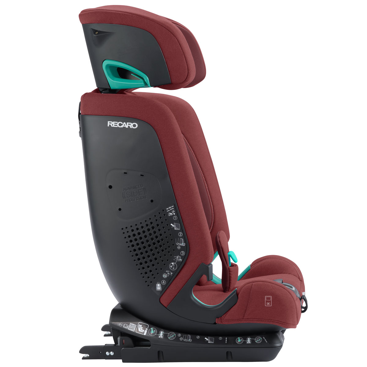 Dječja autosjedalica RECARO Toria Elite i-Size [76-150 cm] Iron Red + Air 6