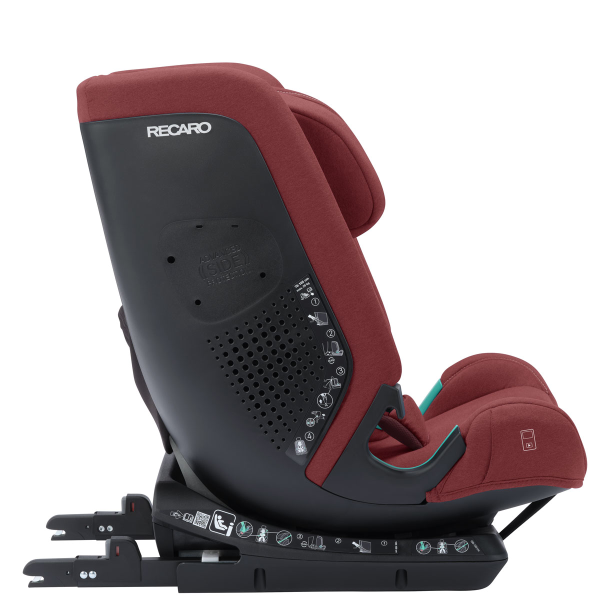 Dječja autosjedalica RECARO Toria Elite i-Size [76-150 cm] Iron Red 8