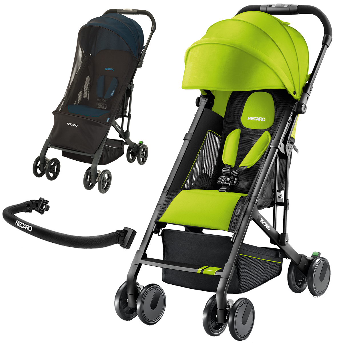 Kišobran kolica RECARO Easylife Elite Lime + dodaci